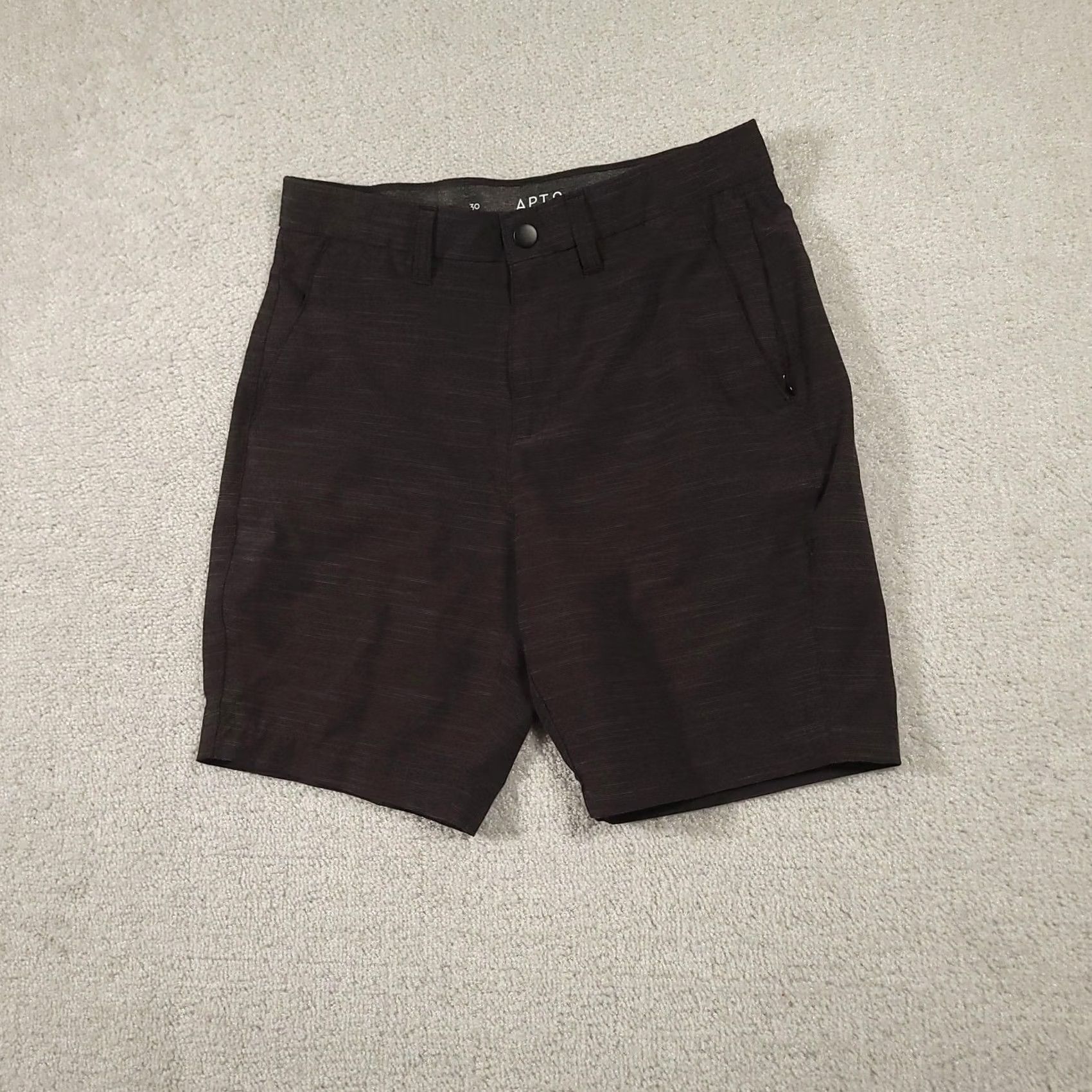 Apt. 9 Apt 9 Shorts Mens 30 Black Premier Flex Dress Golf Casual Stretch Chino Size US 30 / EU 46 - 2 Thumbnail