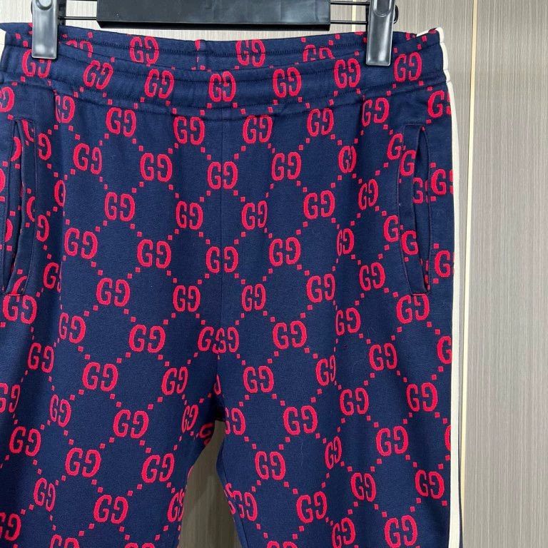Gucci Gucci Size L Full-print old-fashioned casual trousers 2504 Size US 36 / EU 52 - 3 Thumbnail