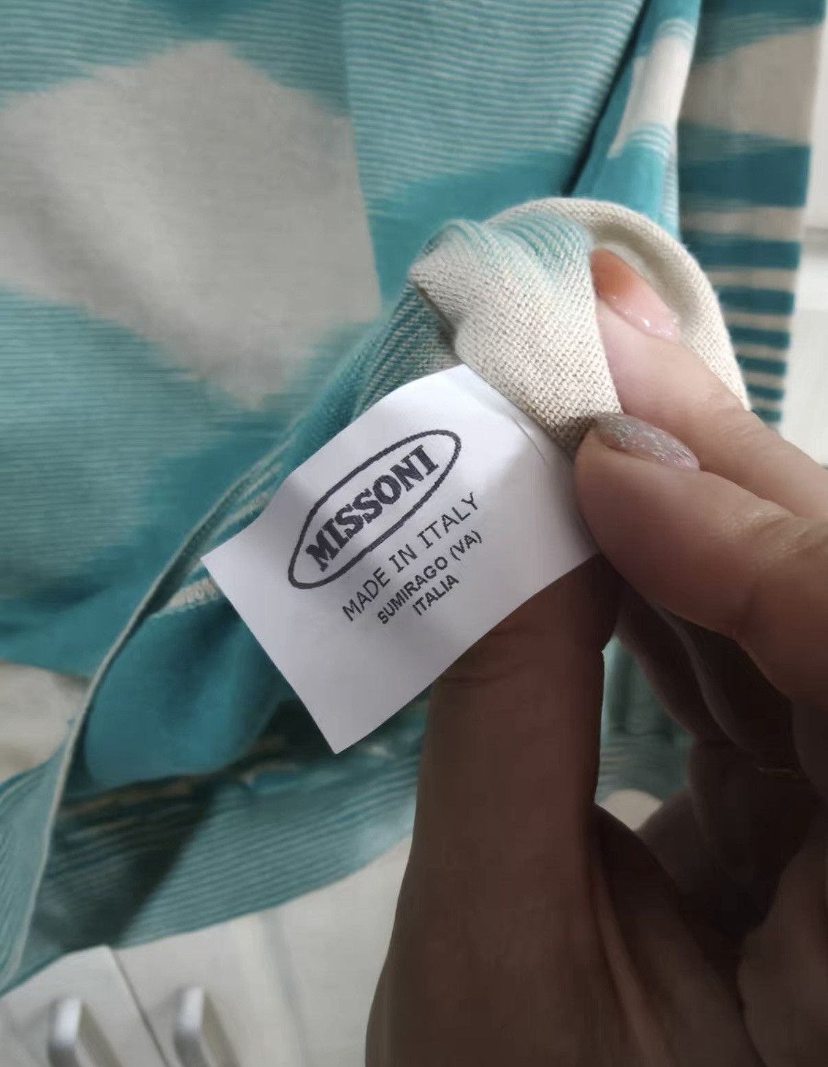 Missoni Missoni's New Color Knitted T-Shirt Size US L / EU 52-54 / 3 - 5 Thumbnail