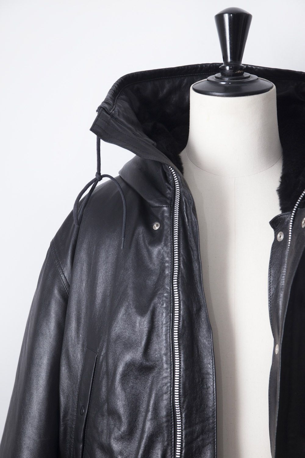 Helmut Lang AW98 leather puffer N-3B parka Size US M / EU 48-50 / 2 - 4 Thumbnail
