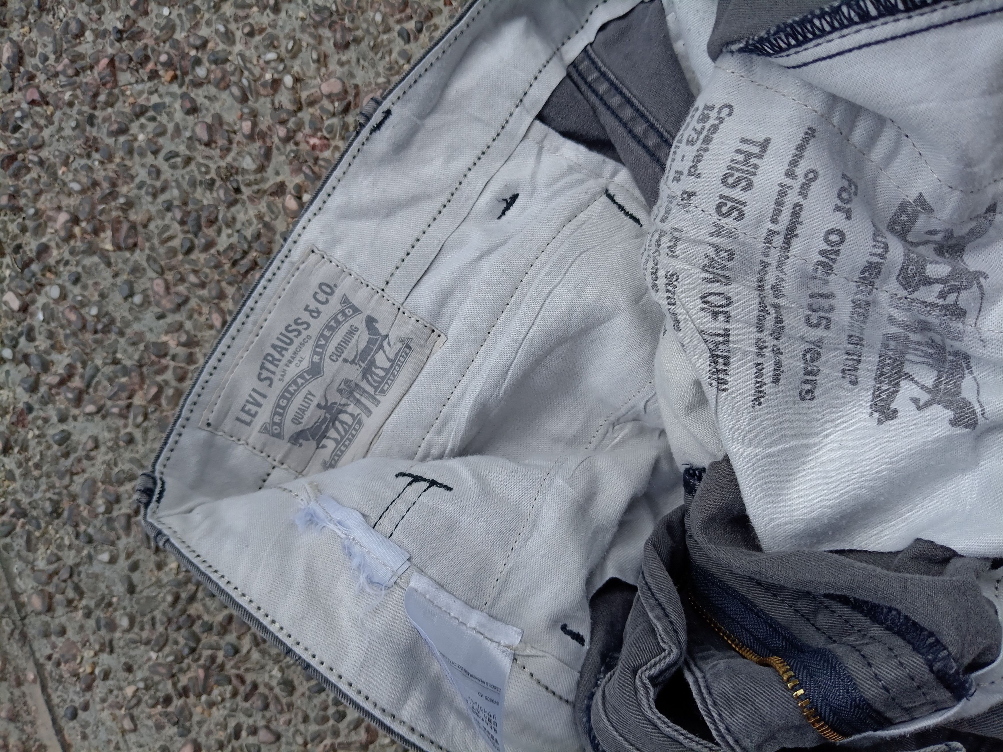 Levi's × Levi's Vintage Clothing Levi's short pants baggy Size US 38 / EU 54 - 2 Thumbnail