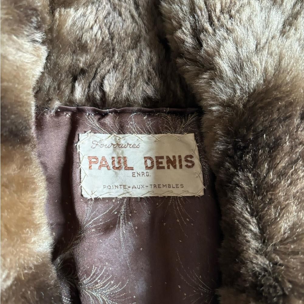 Designer Fur coat made by Paul Denis fourrure Size M / US 6-8 / IT 42-44 - 5 Thumbnail
