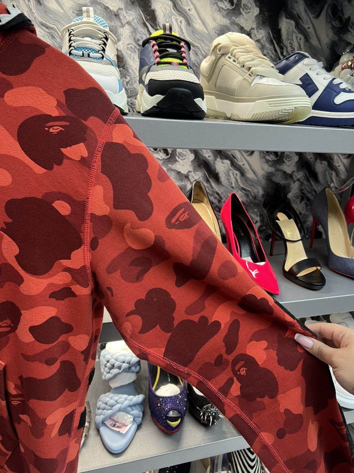 Bape Bape Full Shark Zipper Size US L / EU 52-54 / 3 - 4 Thumbnail