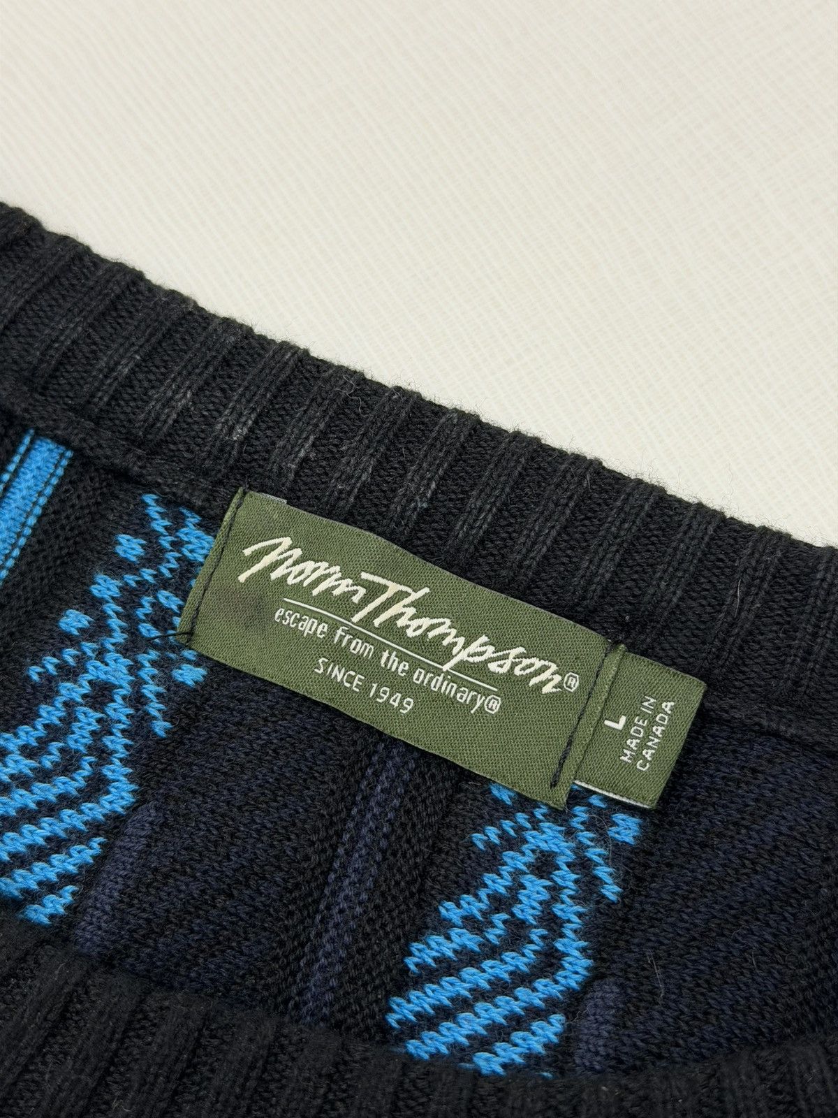 Norm Thompson Vintage 90s Norm Thompson Coogi Style Textured Knit Sz Large Size US L / EU 52-54 / 3 - 4 Thumbnail