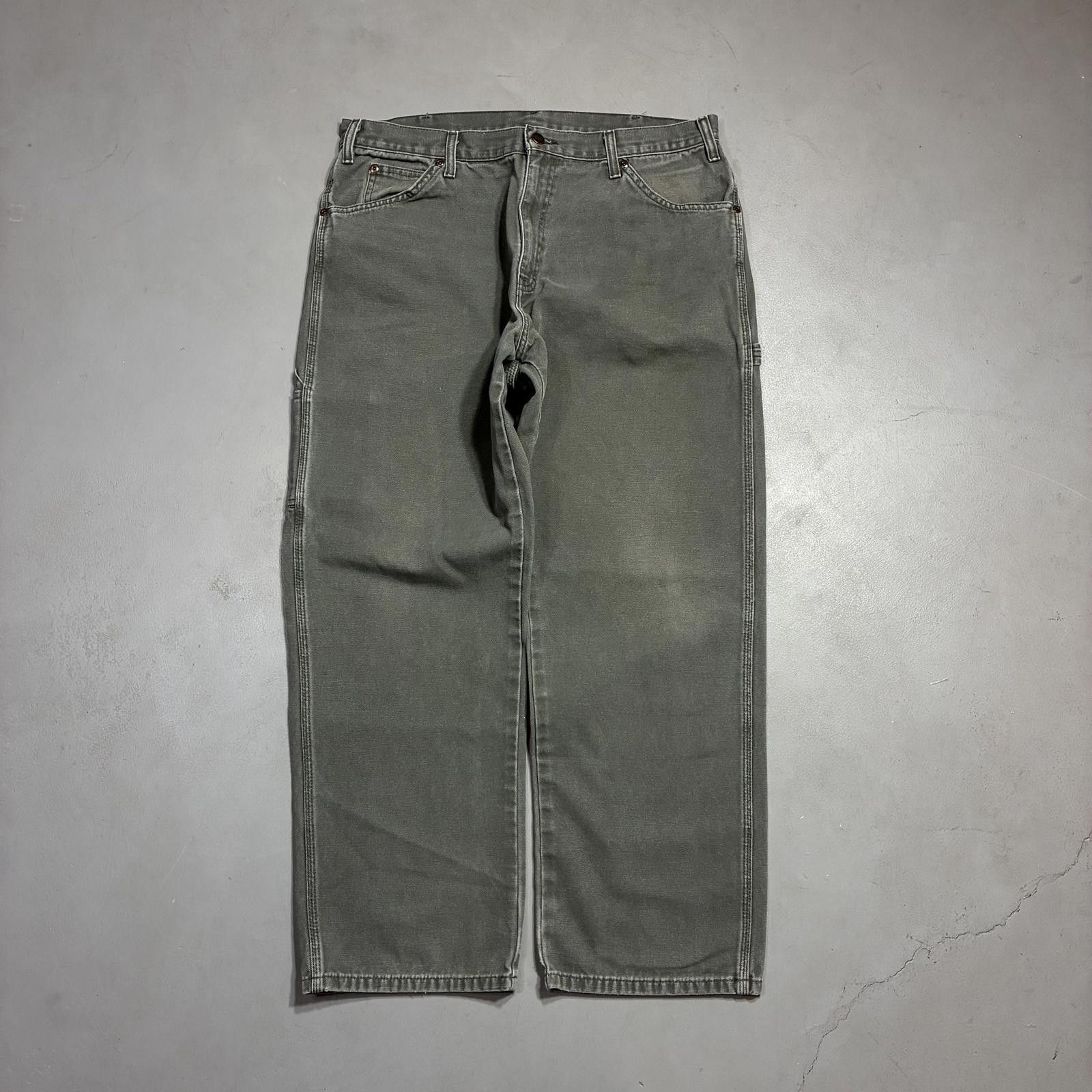Dickies Vintage Dickies Men's Moss Loose Fit Canvas Carpenter Pants Size US 34 / EU 50 - 2 Thumbnail