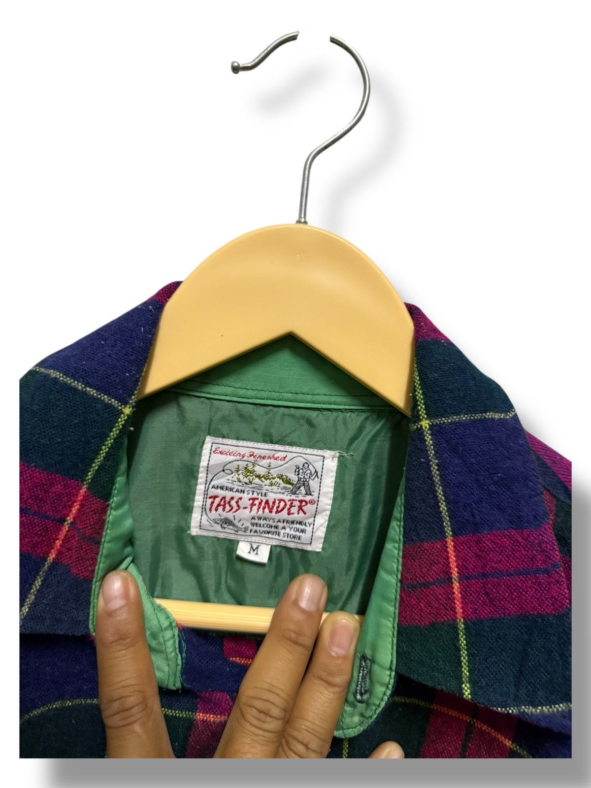 Designer × Other AMERICAN STYLE TASS FINDER FLANNEL LONG SLEEVES BUTTONS UP Size US M / EU 48-50 / 2 - 4 Thumbnail