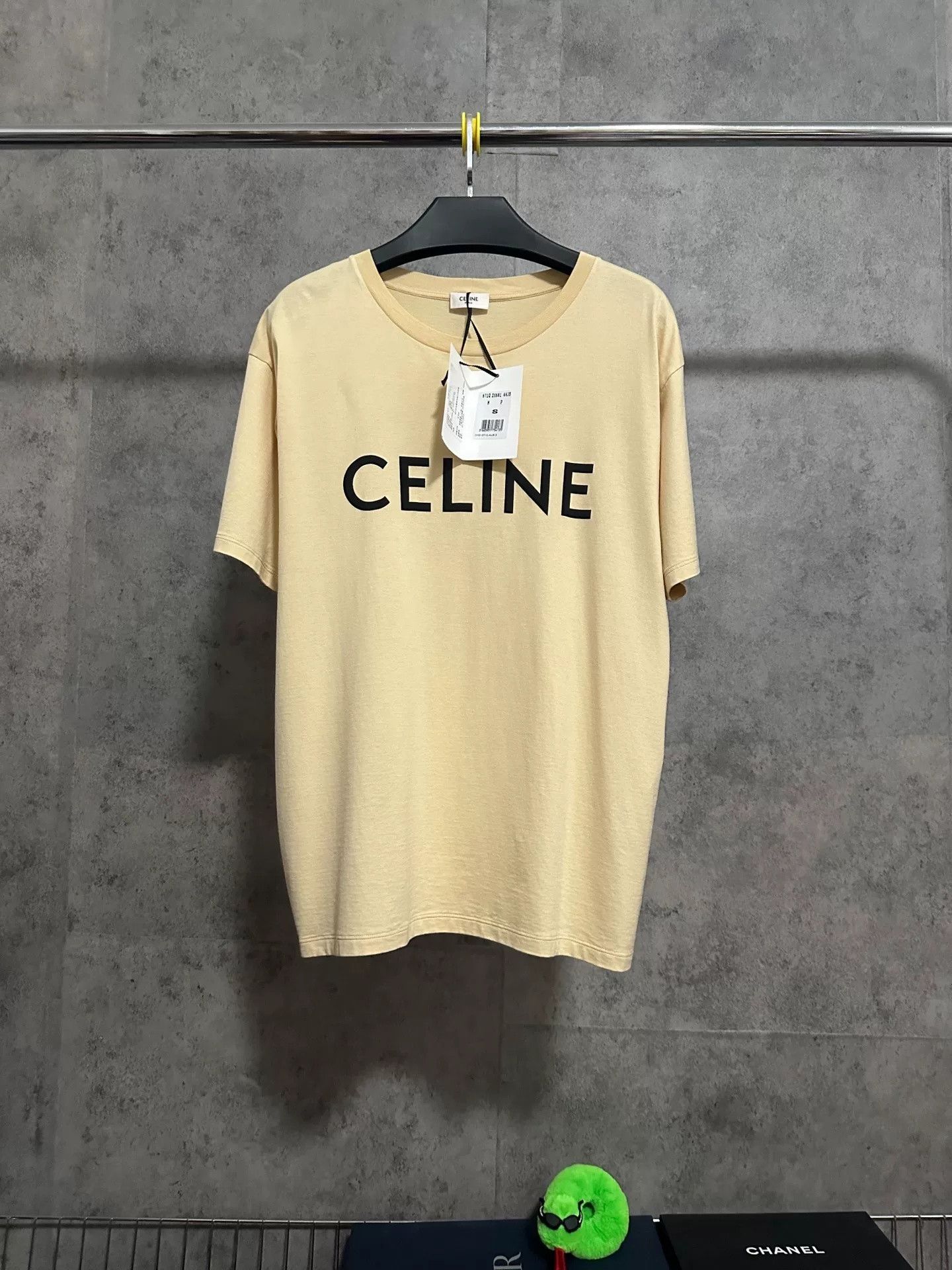 Celine ss20 “i still don't know” tee in yellow | Grailed