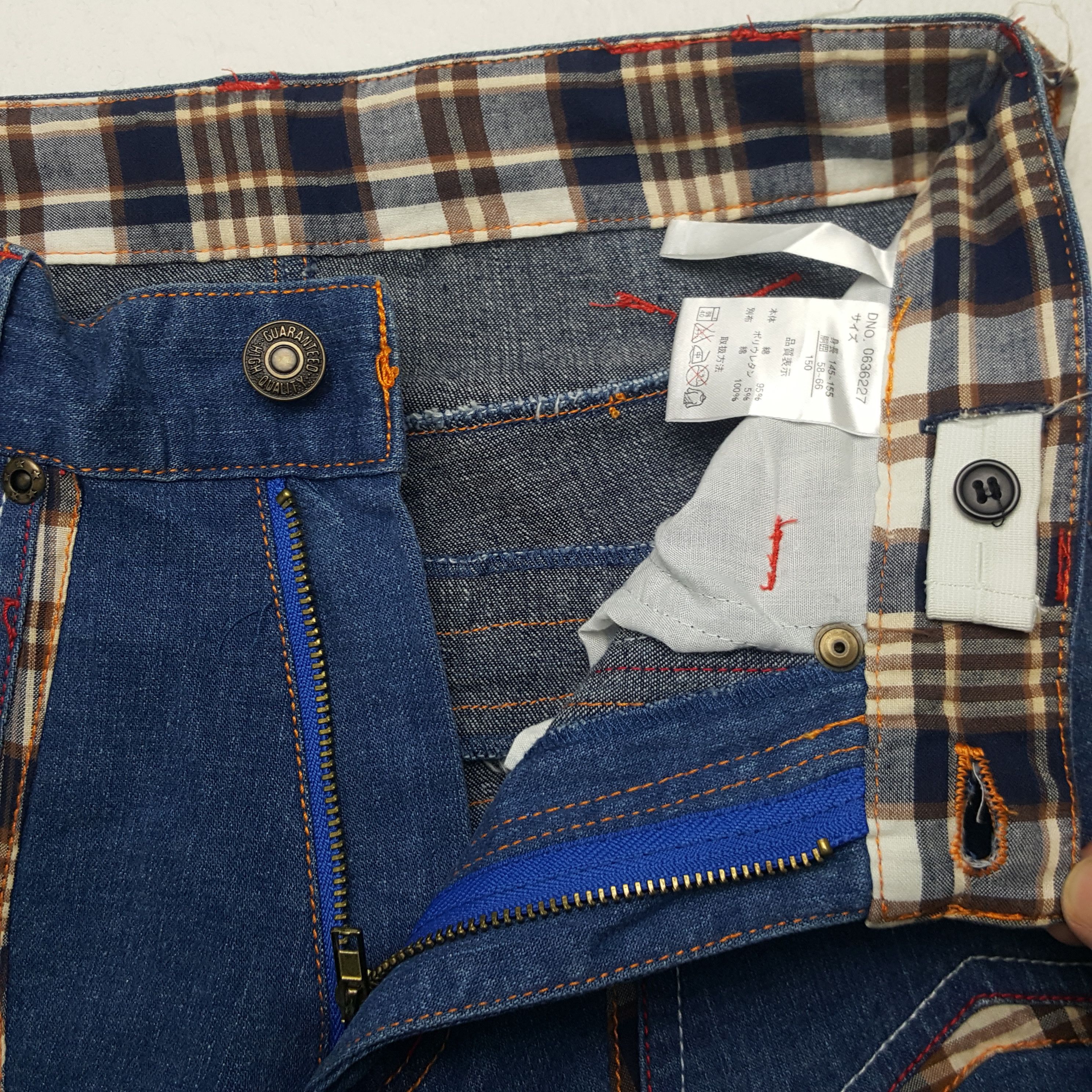 If Six Was Nine × Vintage Vintage Skulls XYZ Japanese Brand Denim Jeans Size US 26 / EU 42 - 7 Thumbnail