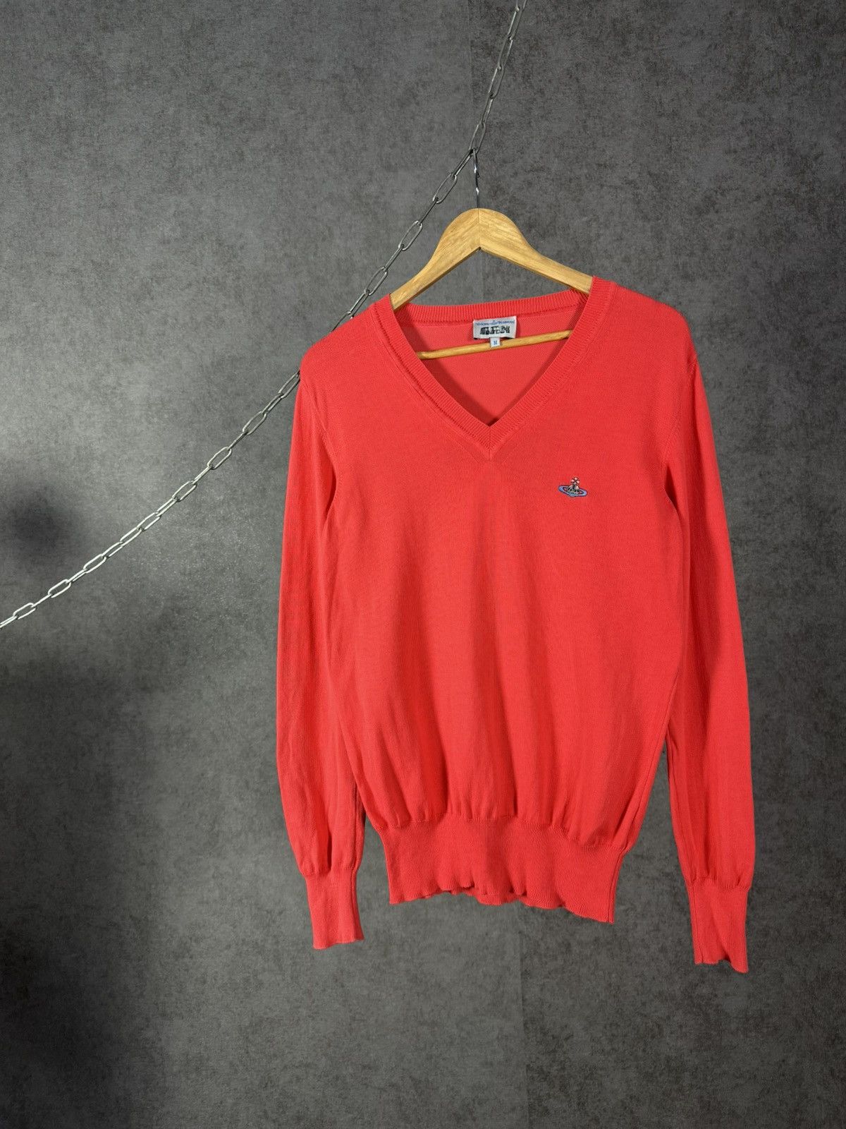 Vivienne Westwood Vivienne Westwood luxury designer v neck sweater Size US M / EU 48-50 / 2 - 1 Thumbnail
