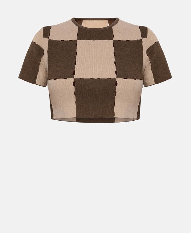 Jacquemus Knitted crop top Size XXS / US 00 / IT 34 - 1 Thumbnail