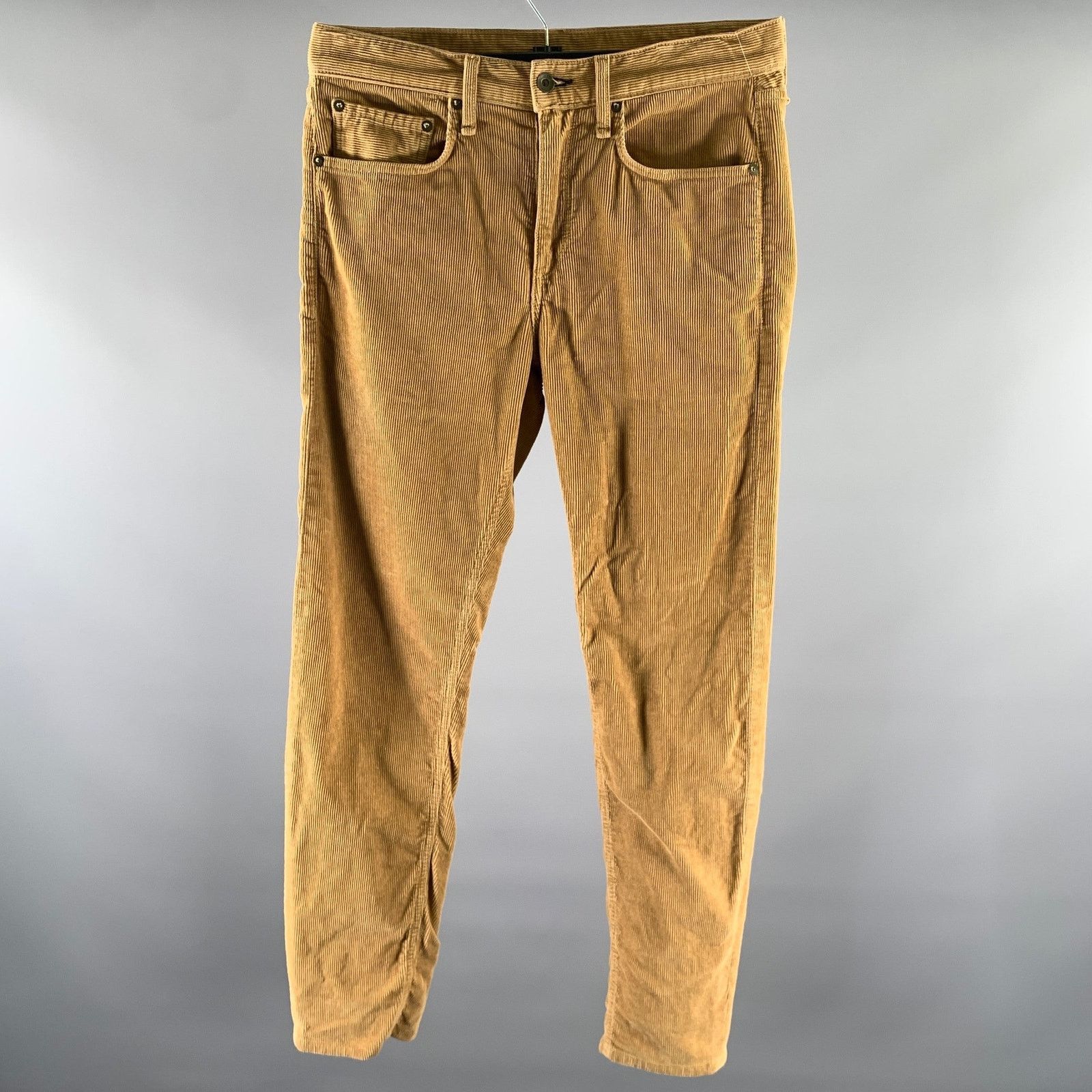 Rag & Bone RAG & BONE Size 32 Camel Corduroy Cotton Blend Casual Pants Size US 32 / EU 48 - 1 Thumbnail