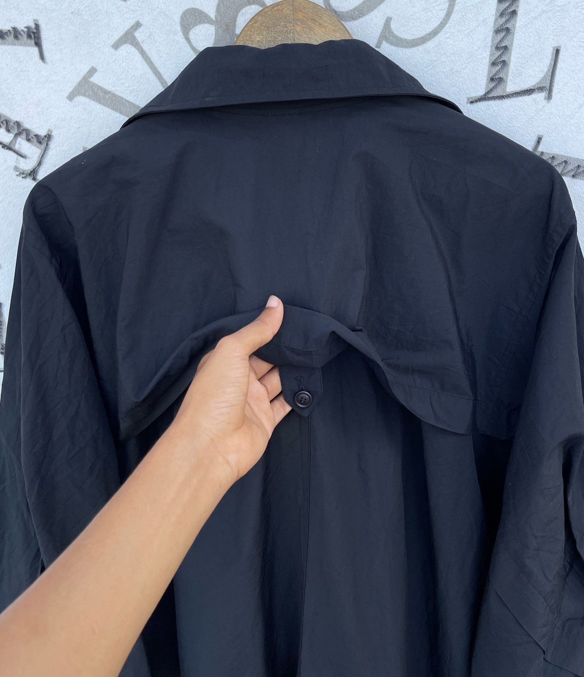 Issey Miyake 🔥A/W 1980'S ISSEY MIYAKE PERMANENTE OVERSIZED COAT JACKET Size US M / EU 48-50 / 2 - 16 Thumbnail