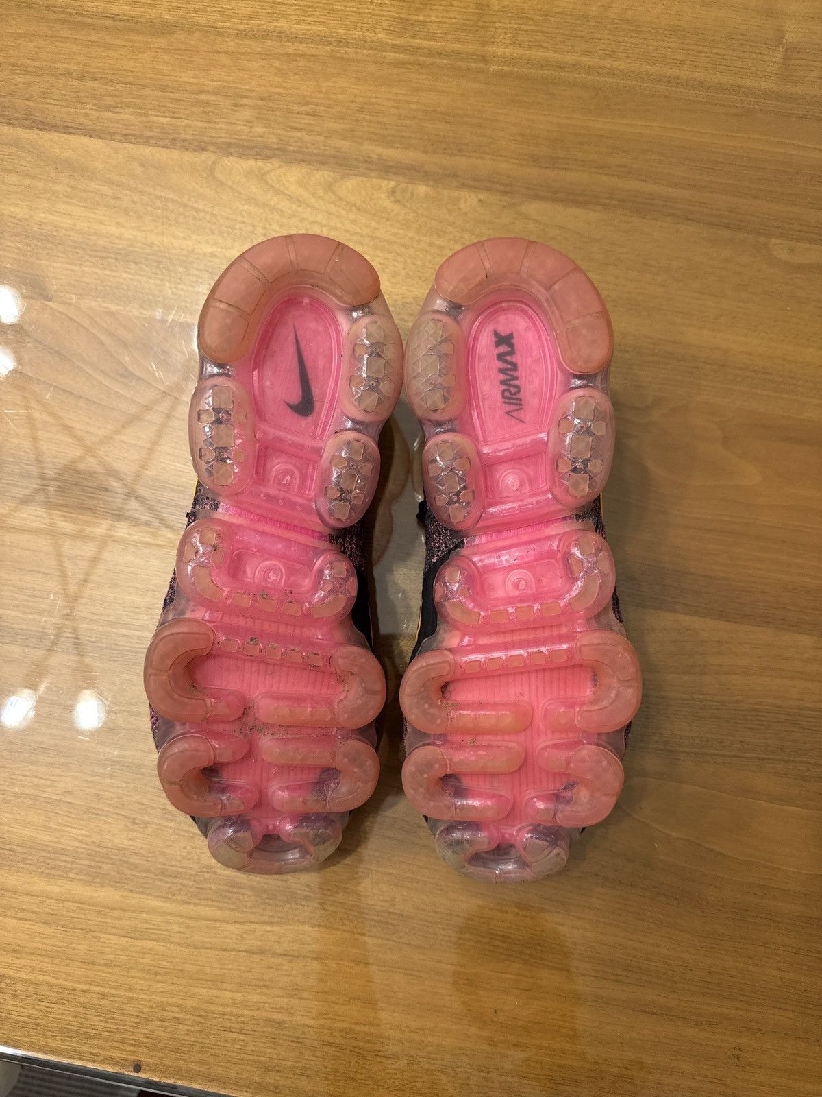 Nike NIKE AIR VAPORMAX FLYKNIT 2 GRIDIRON ORANGE PINK Size US 11.5 / EU 44-45 - 9 Thumbnail