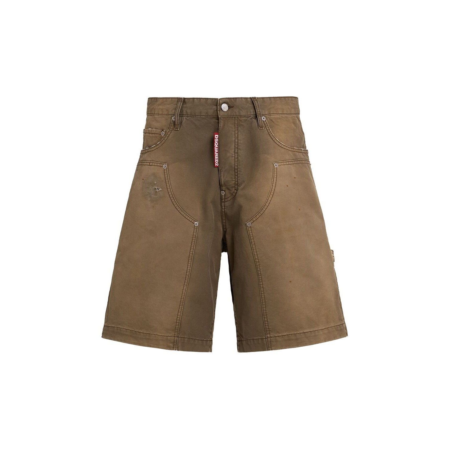 Dsquared2 DSQUARED2 carpenter Green Shorts New & Authentic (Men's size Size US 28 / EU 44 - 1 Thumbnail
