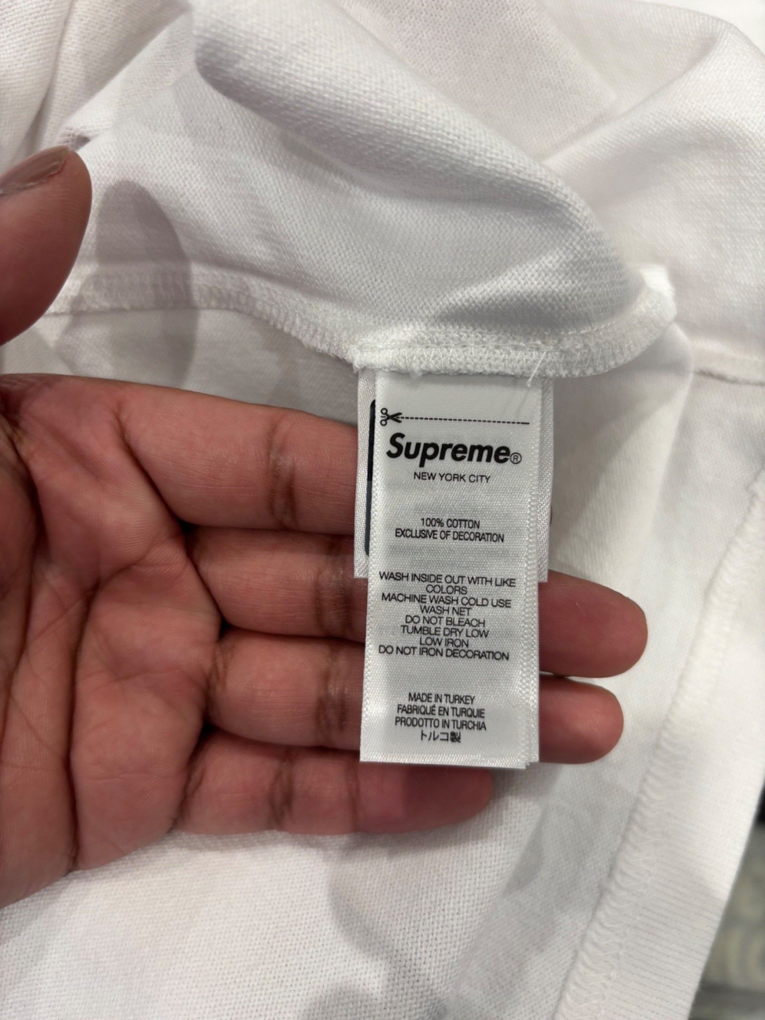 Supreme Supreme Playboy L/S Football Top White Size US M / EU 48-50 / 2 - 7 Thumbnail
