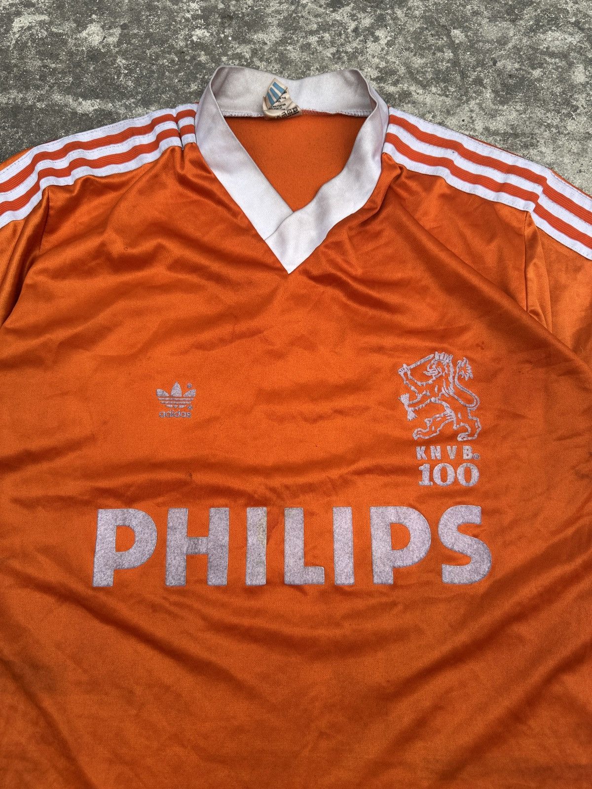 Adidas Vintage Adidas Holland 89/90 Soccer Jersey Netherlands Size US L / EU 52-54 / 3 - 2 Thumbnail