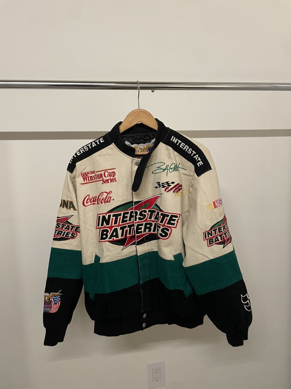90s JH DESIGN] HAWAIIAN PUNCH スタジャン S