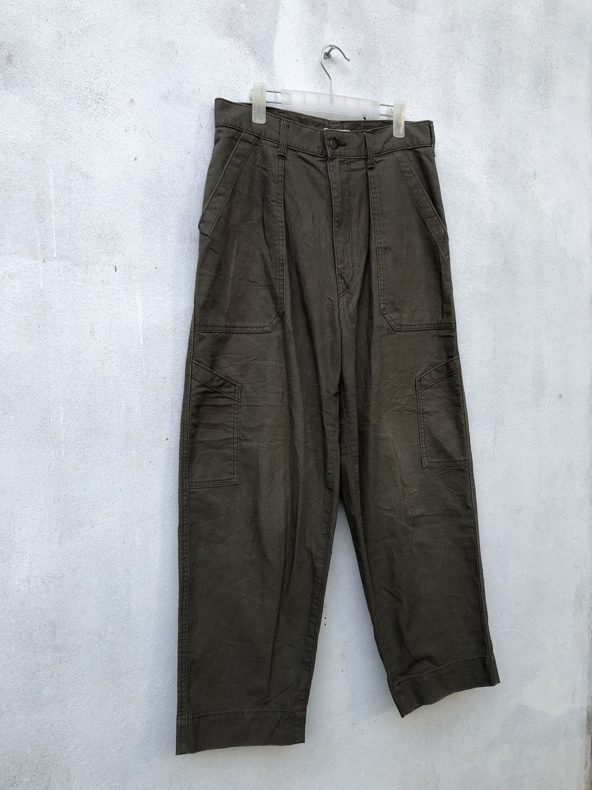 Undercover × Uniqlo Uniqlo U baggy baker pant 31x27 Size US 31 - 4 Thumbnail