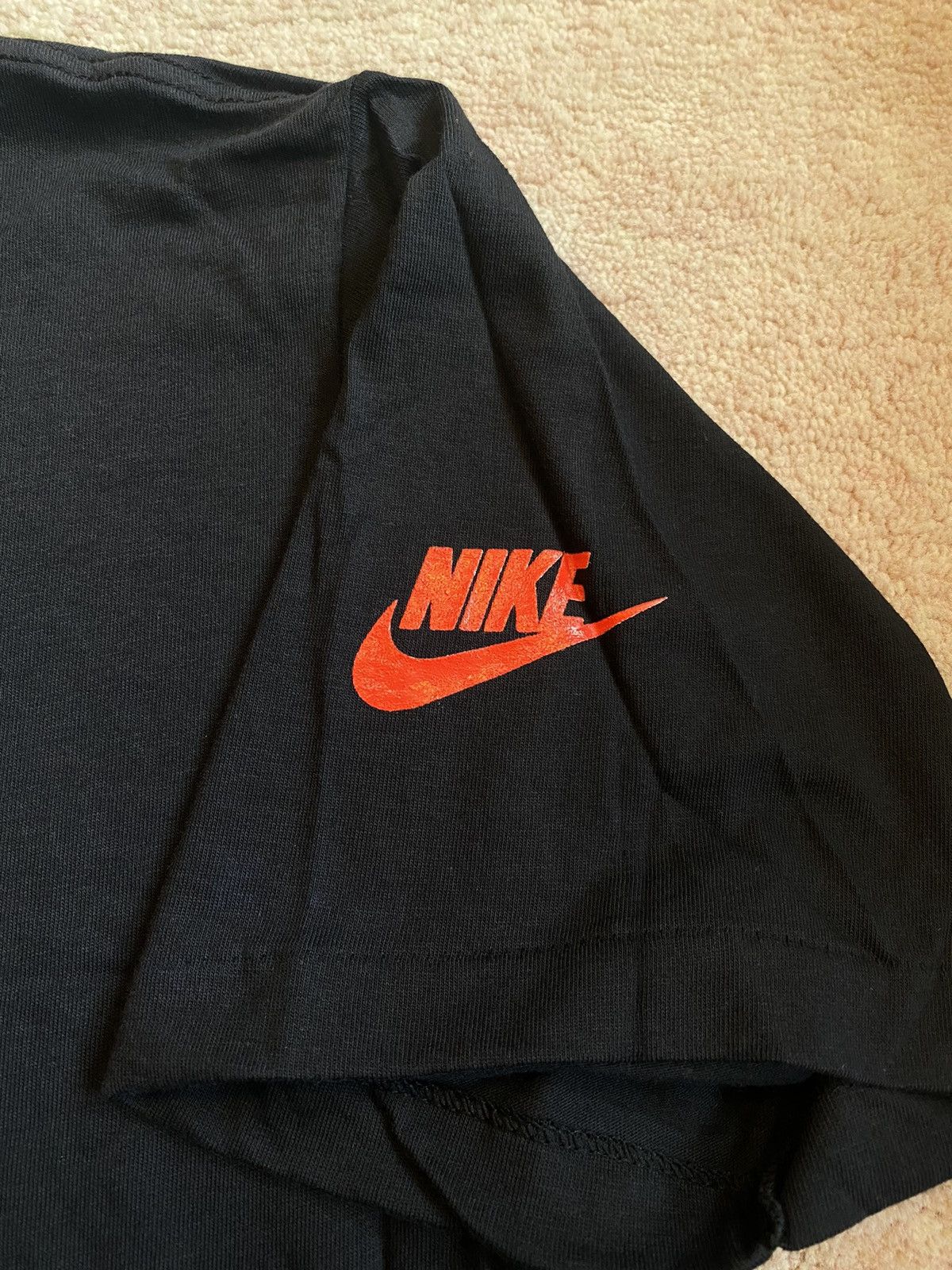 Jordan Brand × Vintage Rare Deadstock Vintage 80s/90s Nike Air Jordan Flight Tee Size US M / EU 48-50 / 2 - 3 Thumbnail