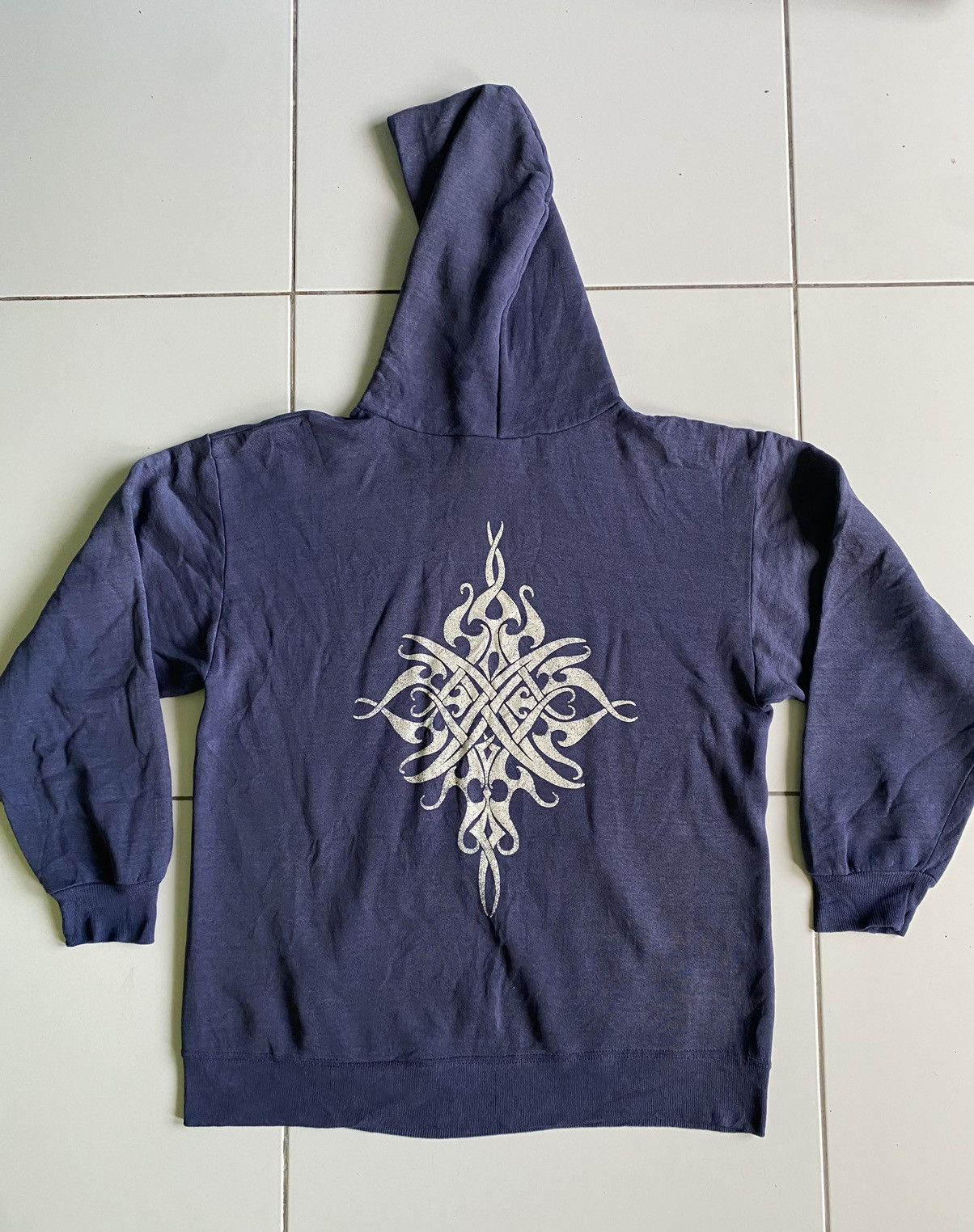 Other Vintage streatwear DRILL Usa center Big logo Hoodie Size US L / EU 52-54 / 3 - 2 Thumbnail