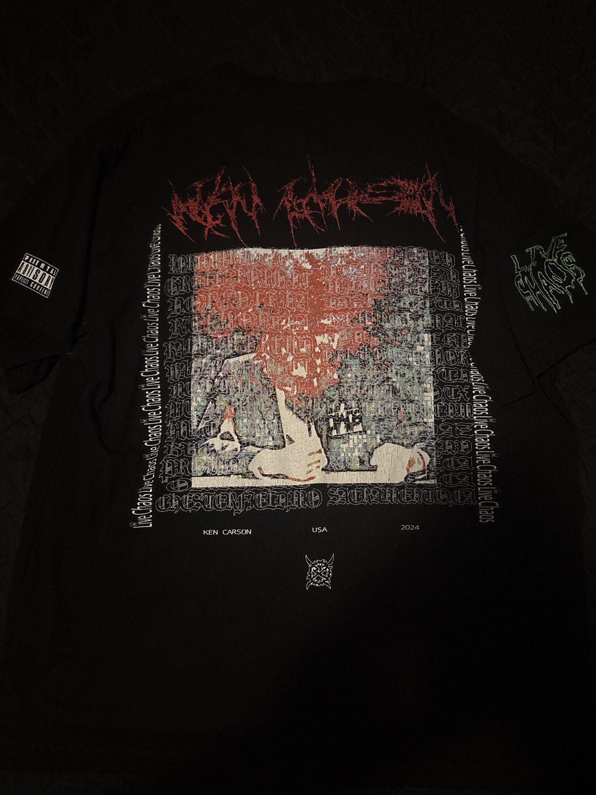 Ken Carson Ken Carson Live Chaos Tour Merch Size US XL / EU 56 / 4 - 2 Thumbnail