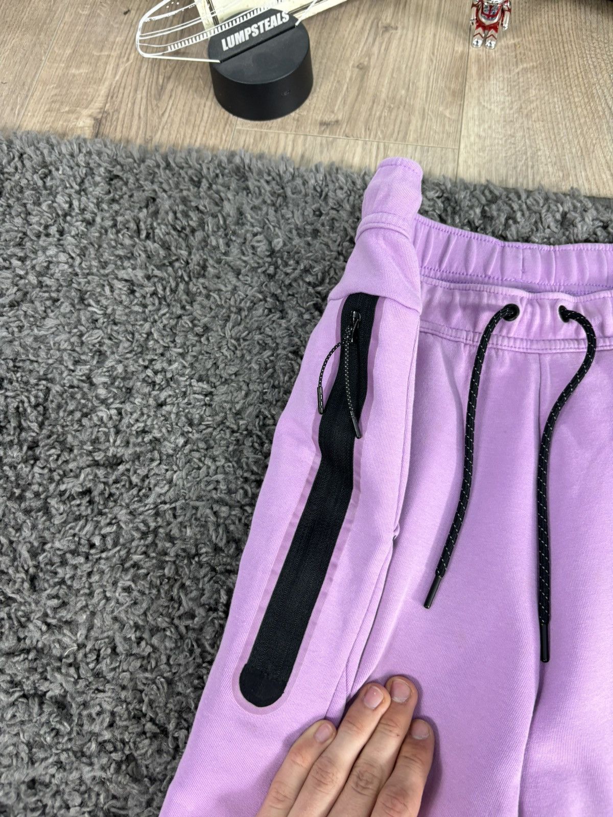 Nike Drill Nike Tech Fleece Sweatpants Uk Purple Swag Joggers Size US 36 / EU 52 - 7 Thumbnail