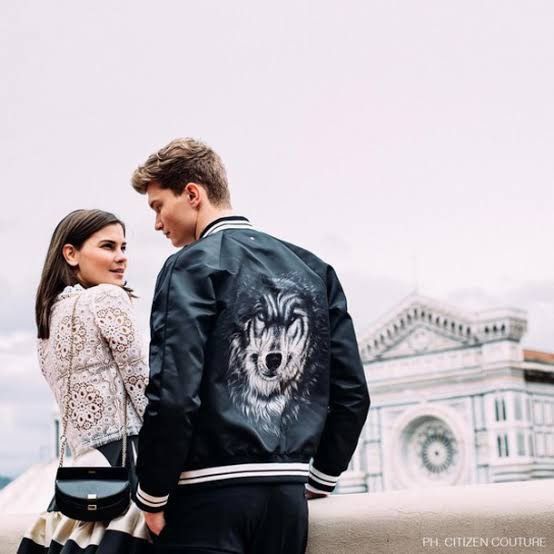 Valentino *RARE* Valentino SS16 Runway Wolf Souvenir Jacket Sz.50 Size US M / EU 48-50 / 2 - 6 Thumbnail