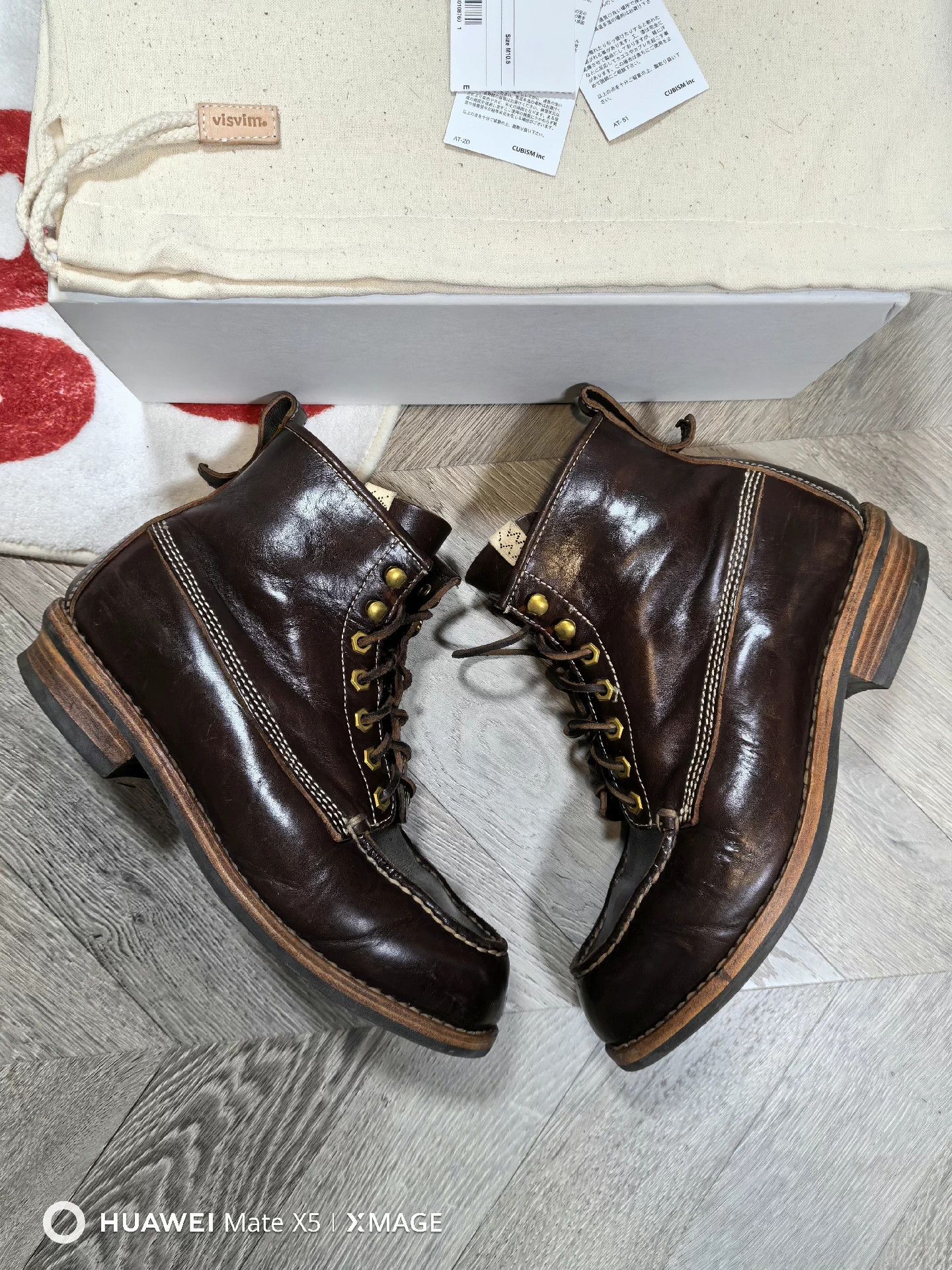 Visvim VISVIM 22SS CRADLE MOC-FOLK Horween Leather Boot Size US 10.5 / EU 43-44 - 1 Thumbnail