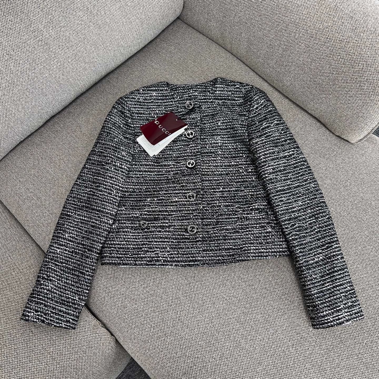 Gucci gucci striped short jacket size 36 Size S / US 4 / IT 40 - 1 Thumbnail