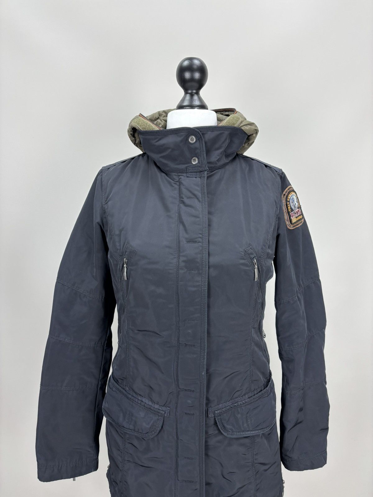 Parajumpers Womens jacket parka Parajumpers Size M Color Blue Size M / US 6-8 / IT 42-44 - 2 Thumbnail