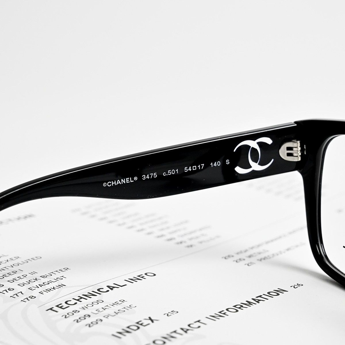 Chanel CHANEL 0CH3475 C501 GLASSES Size ONE SIZE - 5 Thumbnail