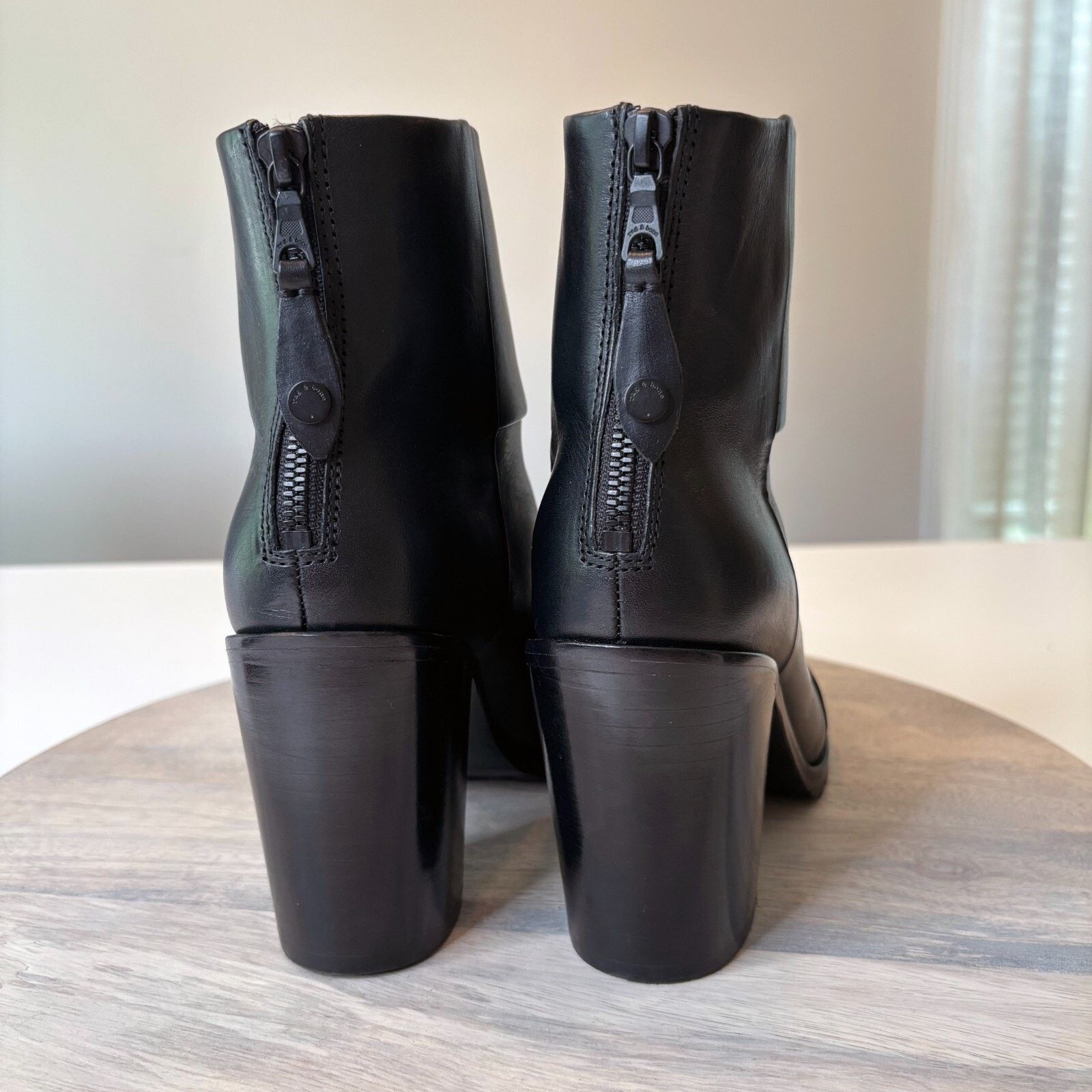 Rag & Bone Rag & Bone Newbury Black Ankle Boots Booties EU 38.5 US 8.5 Size US 8.5 / IT 38.5 - 7 Thumbnail