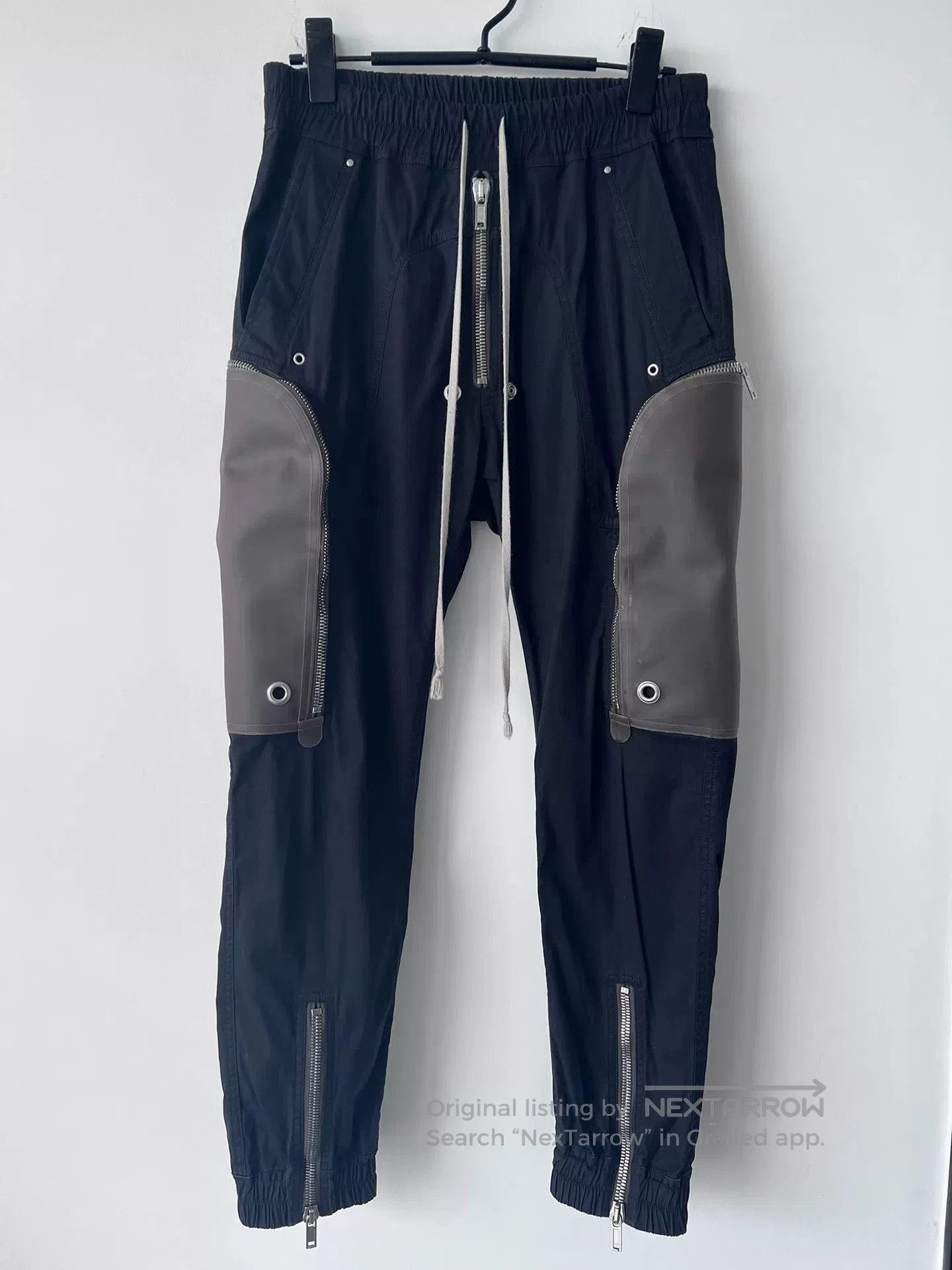 Rick Owens rick owens unique zippered long pants. Size US 38 / EU 54 - 1 Thumbnail