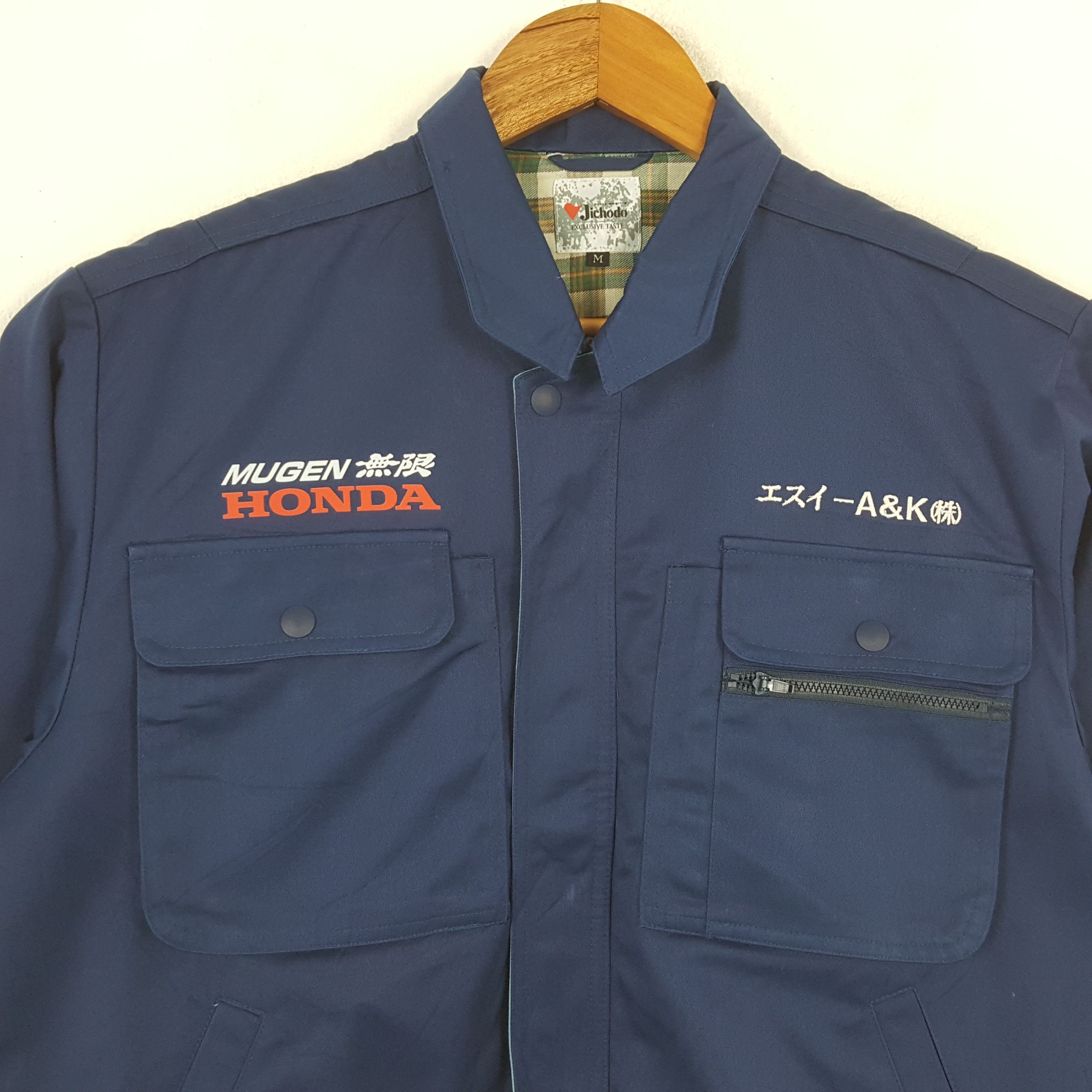 Japanese Brand × Vintage Vintage MUGEN HONDA Japan Racing Custom Jacket C284N13 Size US M / EU 48-50 / 2 - 4 Thumbnail