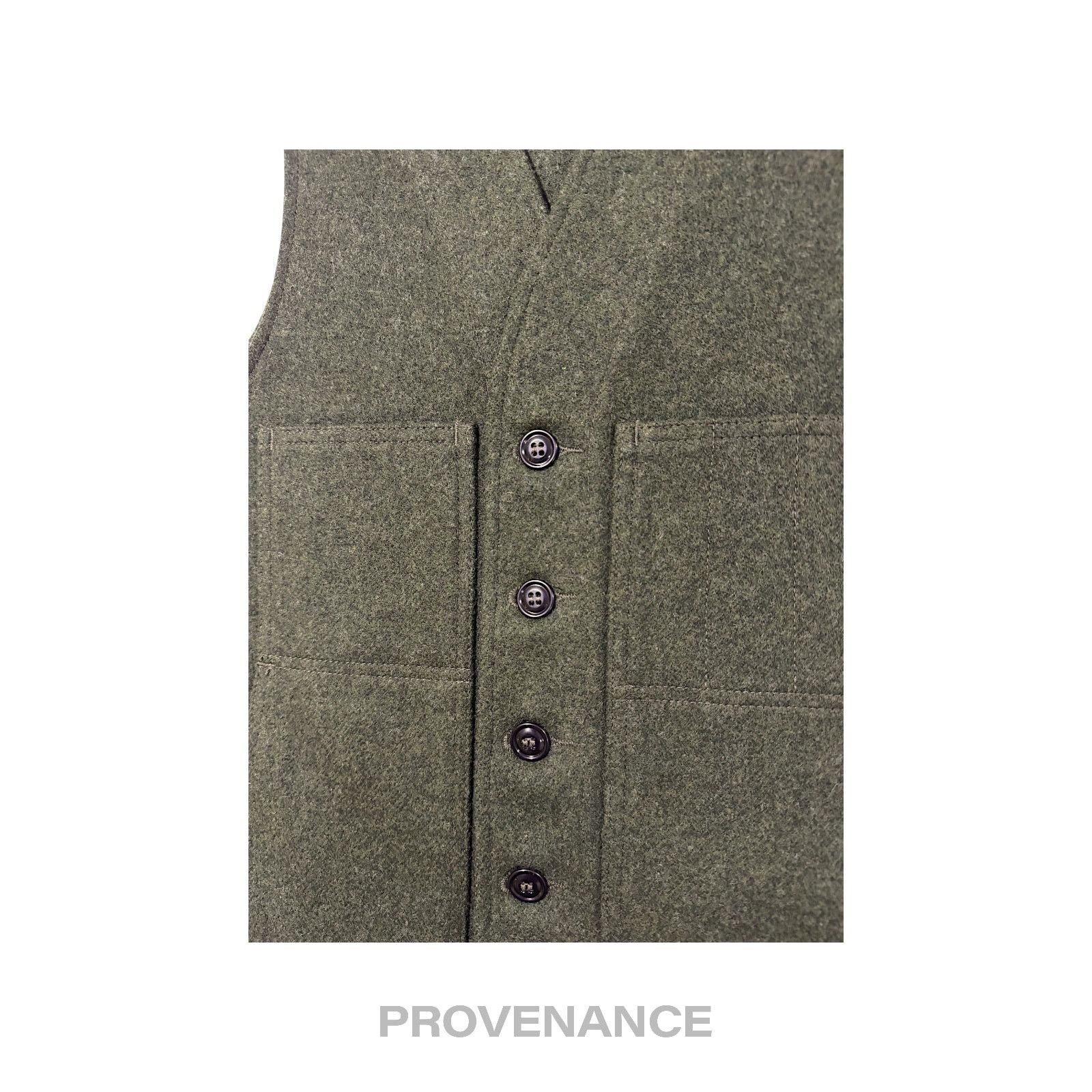 Filson 🔴 Filson Mackinaw Wool Vest - Forest Green XS Size US XS / EU 42 / 0 - 4 Thumbnail