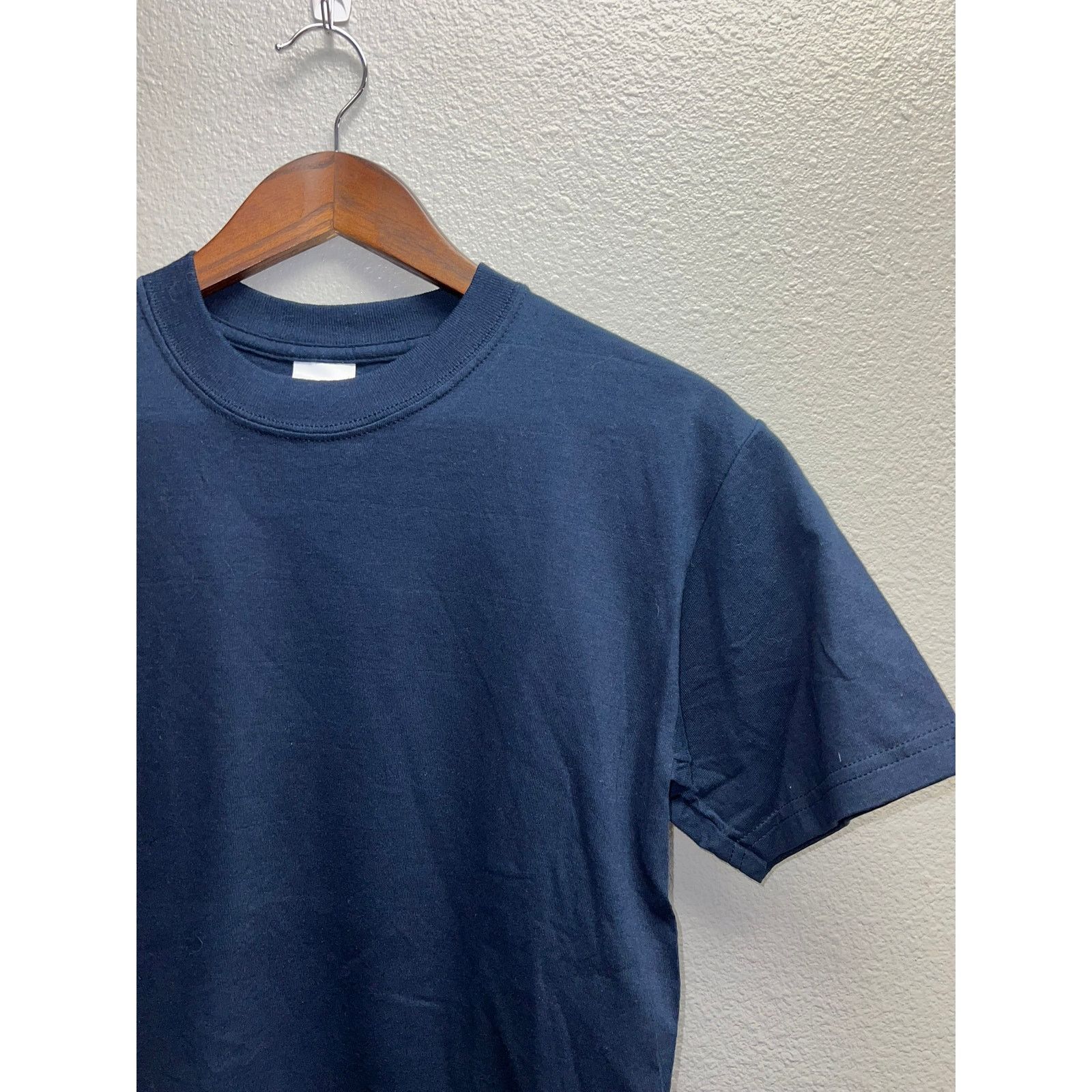 Gildan Y2K Gildan Heavy Weight Cotton Blue Shirt Tee 2000s S Small Size US S / EU 44-46 / 1 - 2 Thumbnail