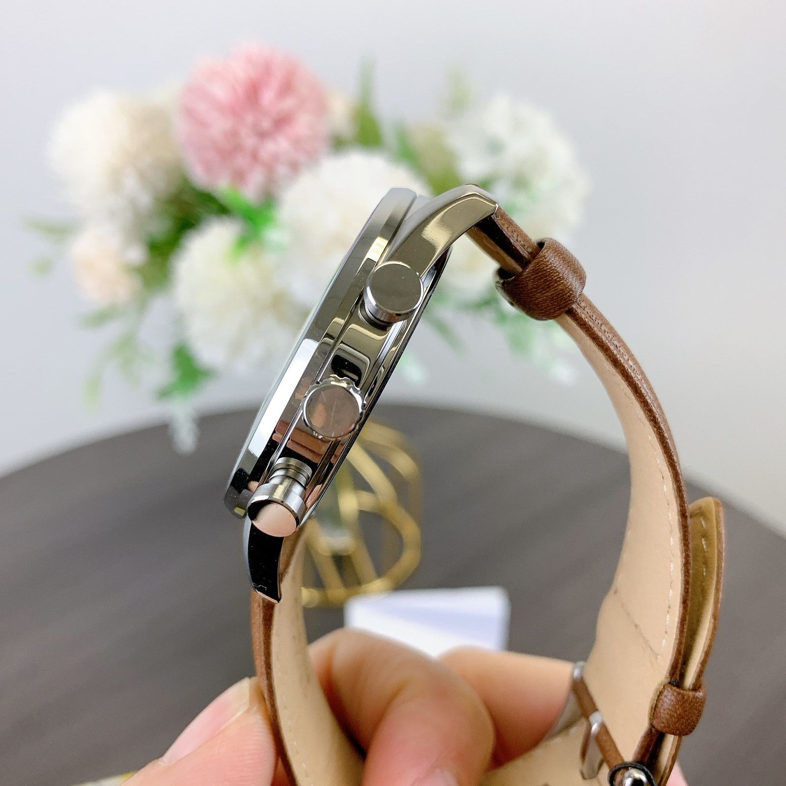 Fossil Fossil BQ2748 Sullivan Multifunction Brown Leather Watch Size ONE SIZE - 6 Thumbnail