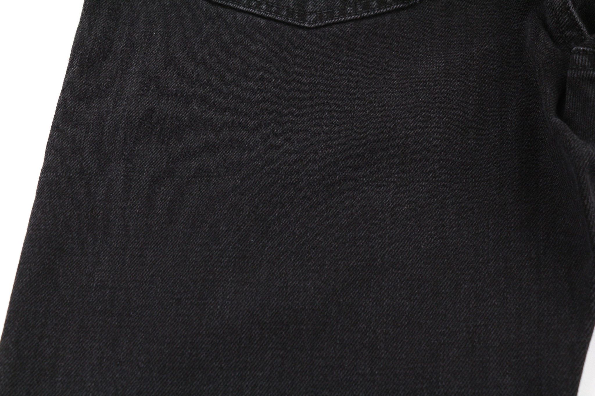 Nudie Jeans BREEZY BRITT W26/L26 Black Worn Zip Logo Cotton 80685 Size 26" / US 2 / IT 38 - 8 Thumbnail