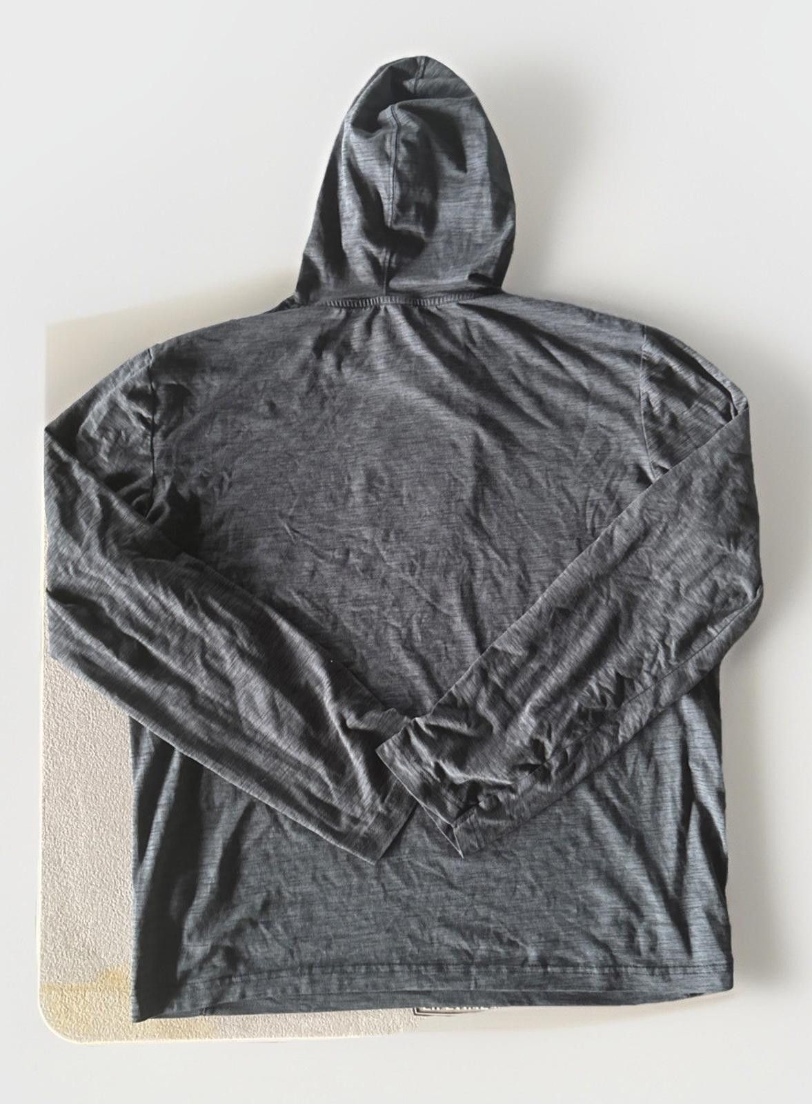 Designer Barcelona Sweater Men Large Gray Soccer FCB Barca Sweatshirt Size ONE SIZE - 4 Thumbnail