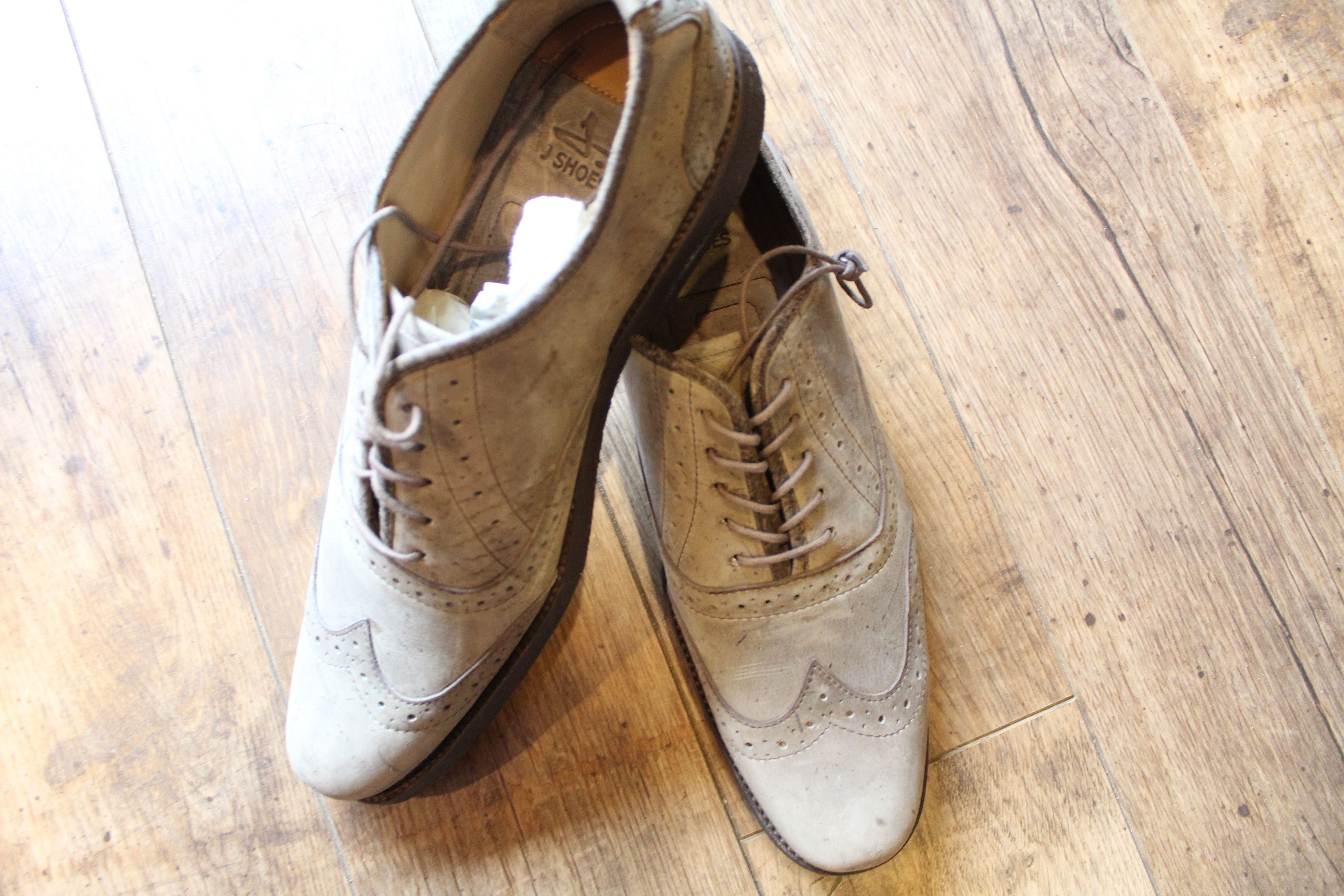 J Shoes Limited Edition “Upper Case” Kudu Leather Wingtip Ultra-Rare Size US 11 / EU 44 - 3 Thumbnail