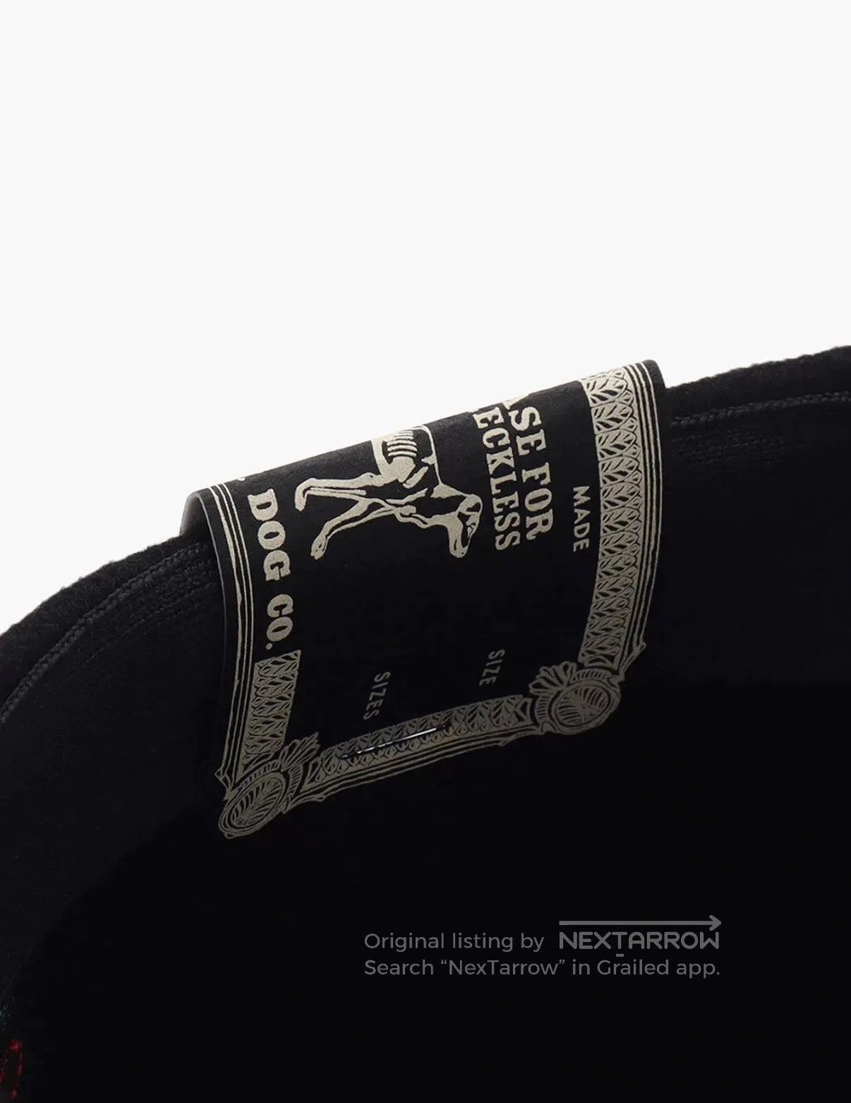 THE H.W.DOG&CO. H.W. Dog x Wildside Embroidered Beret. Size ONE SIZE - 7 Thumbnail