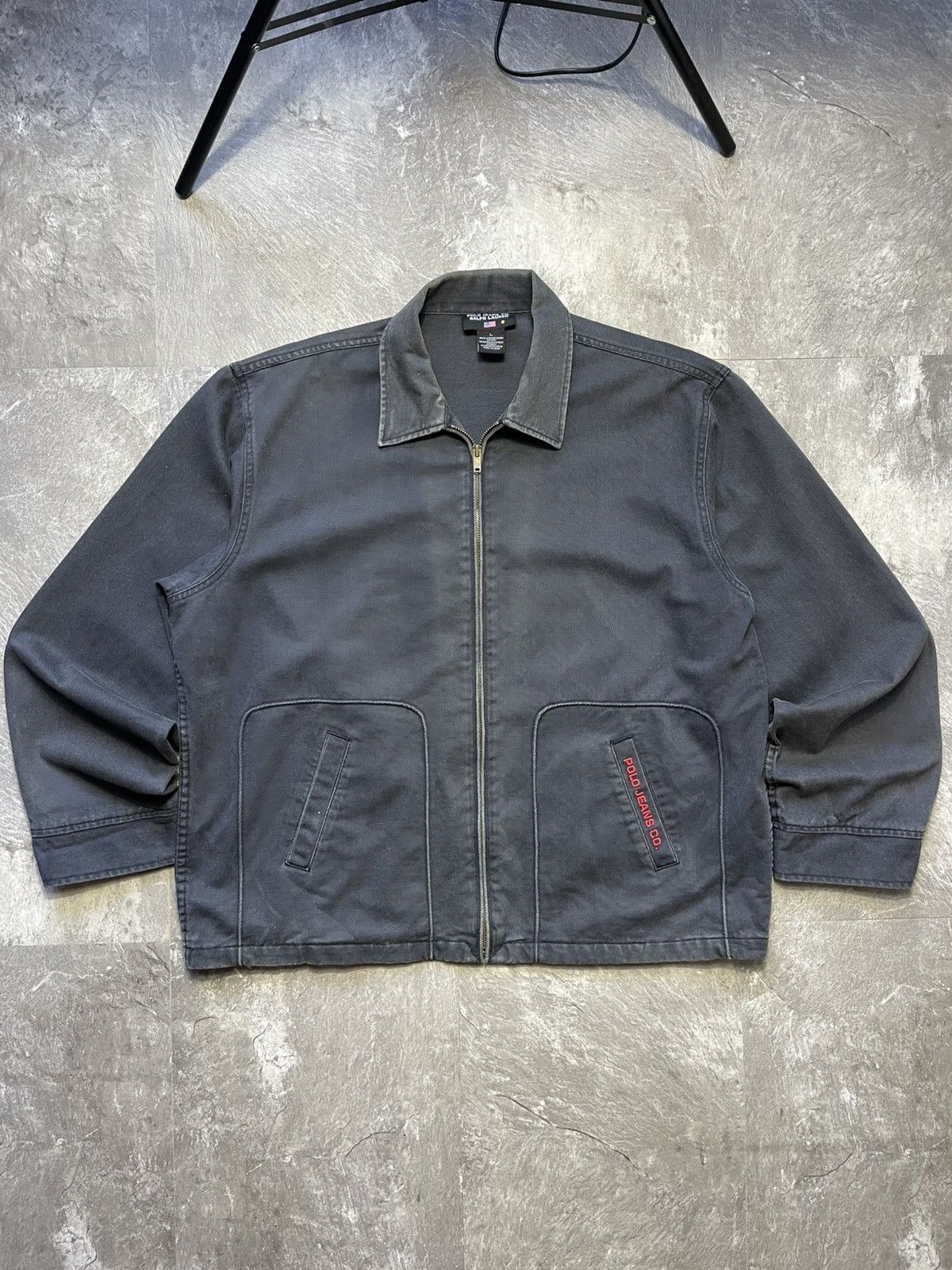 Polo Ralph Lauren Polo Jeans Co. Ralph Lauren USA Vintage Worker Denim Jacket Size US L / EU 52-54 / 3 - 1 Thumbnail