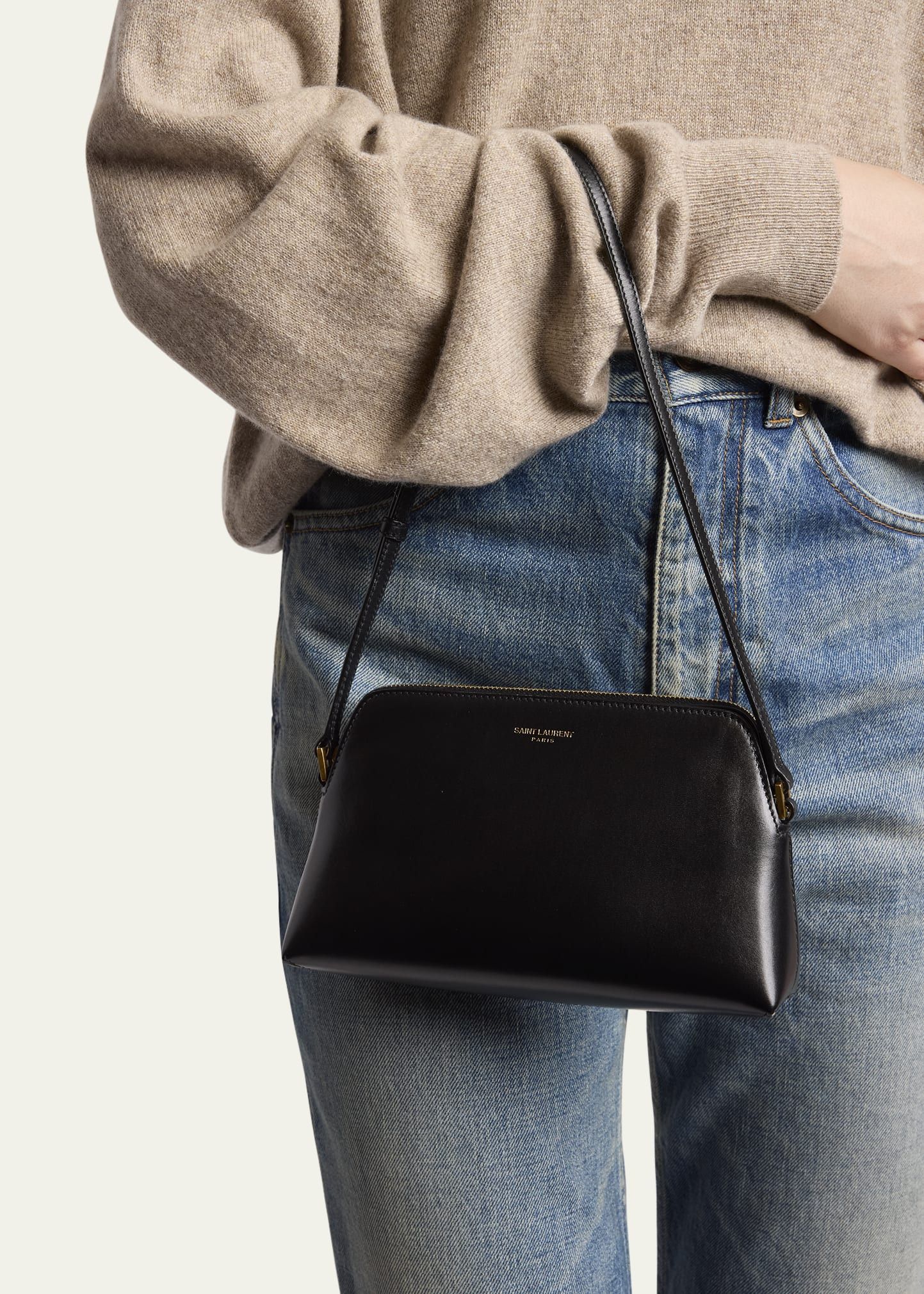 Saint Laurent Paris os11x0526 Size: OS / Mini Pouch on Strap Shoulder Bag Size ONE SIZE - 2 Thumbnail