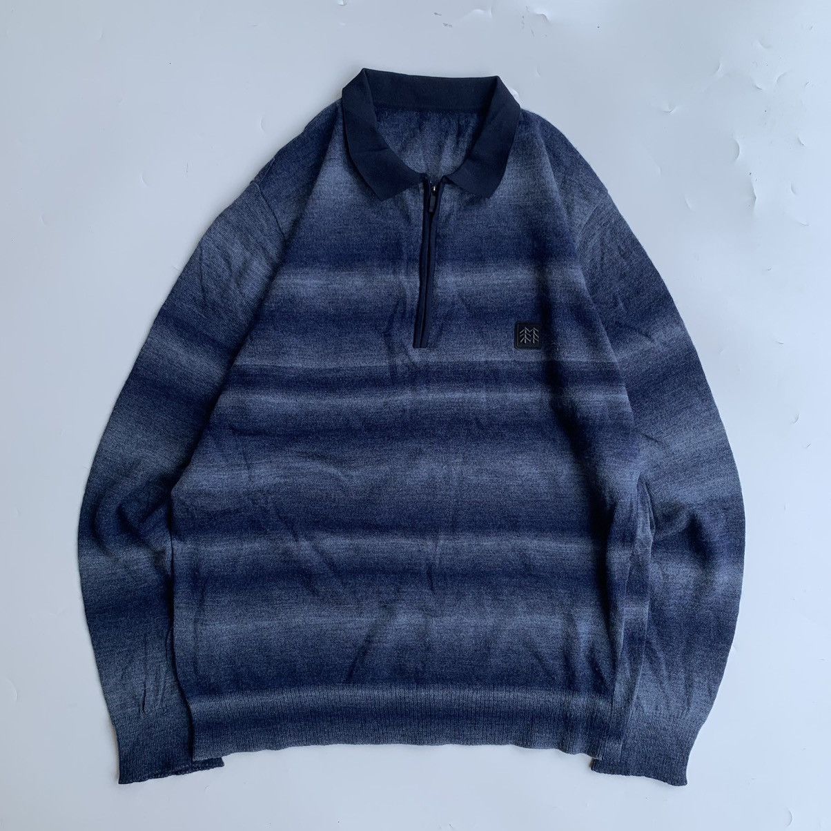 Japanese Brand Knitwear vintage gradient striped patterned by Kolon Sport Size US M / EU 48-50 / 2 - 1 Thumbnail