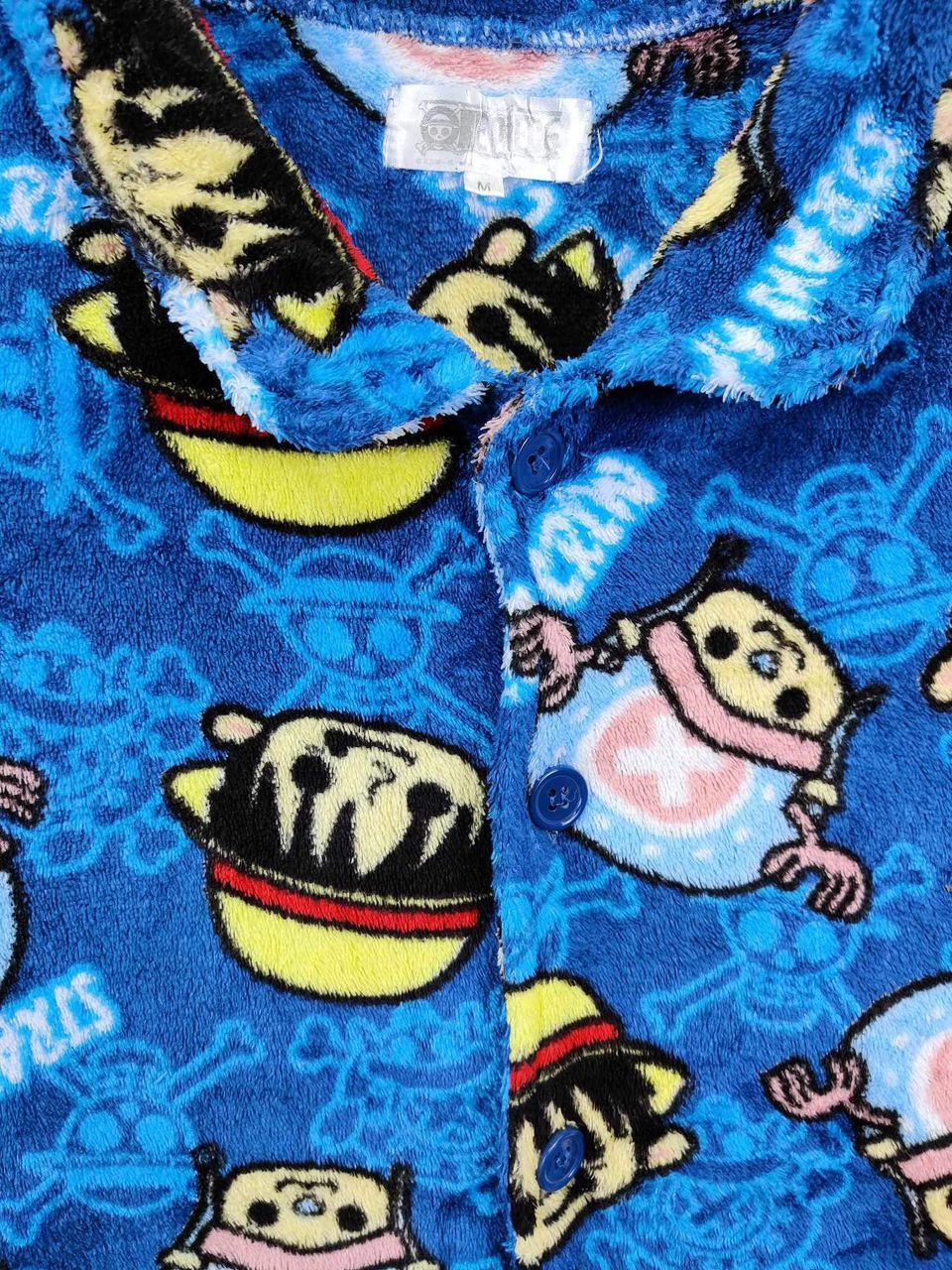 Cartoon Network Vintage One Piece Straw Hat Crew Fleece Shirt Size US M / EU 48-50 / 2 - 7 Thumbnail