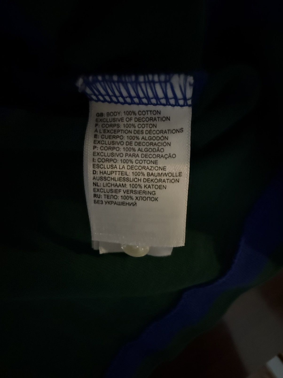 The North Face The North Face Colorblock Big Stripe Logo Rugby Blue Green Size US XL / EU 56 / 4 - 8 Thumbnail