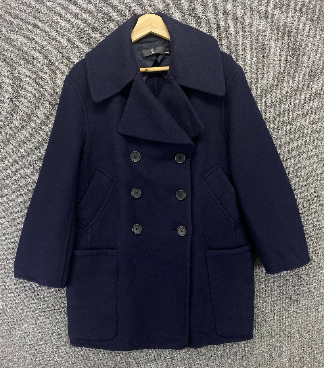 Jil Sander × Uniqlo Jil Sander x Uniqlo Double Breasted Wool Jacket Size US L / EU 52-54 / 3 - 1 Thumbnail