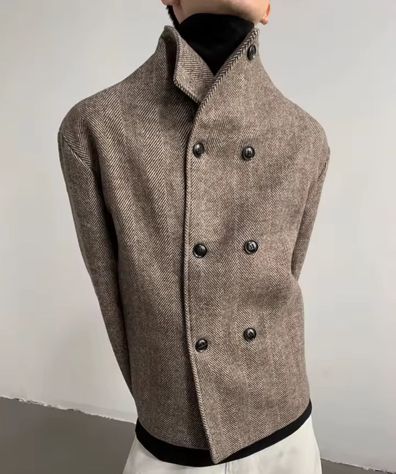 Other Designer Warm Retro Vintage Style Luxury Coat Size US L / EU 52-54 / 3 - 3 Thumbnail
