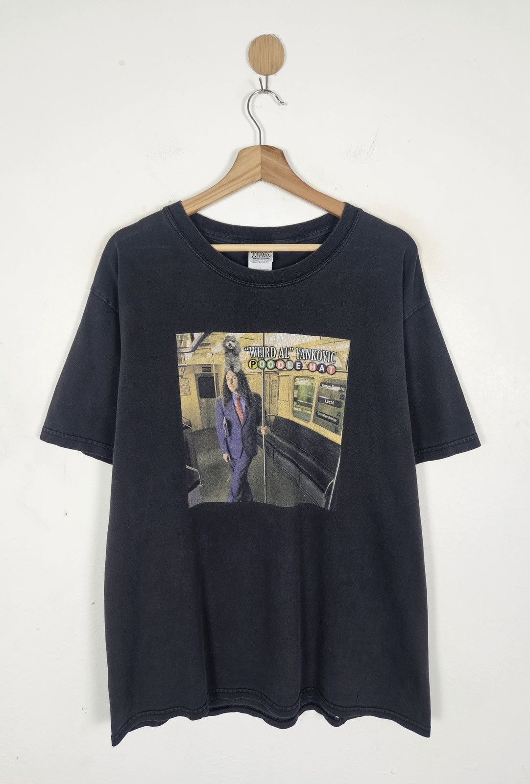 Band Tees Vintage Weird Al Yankovic Poodle Hat tour shirt Size US L / EU 52-54 / 3 - 1 Thumbnail