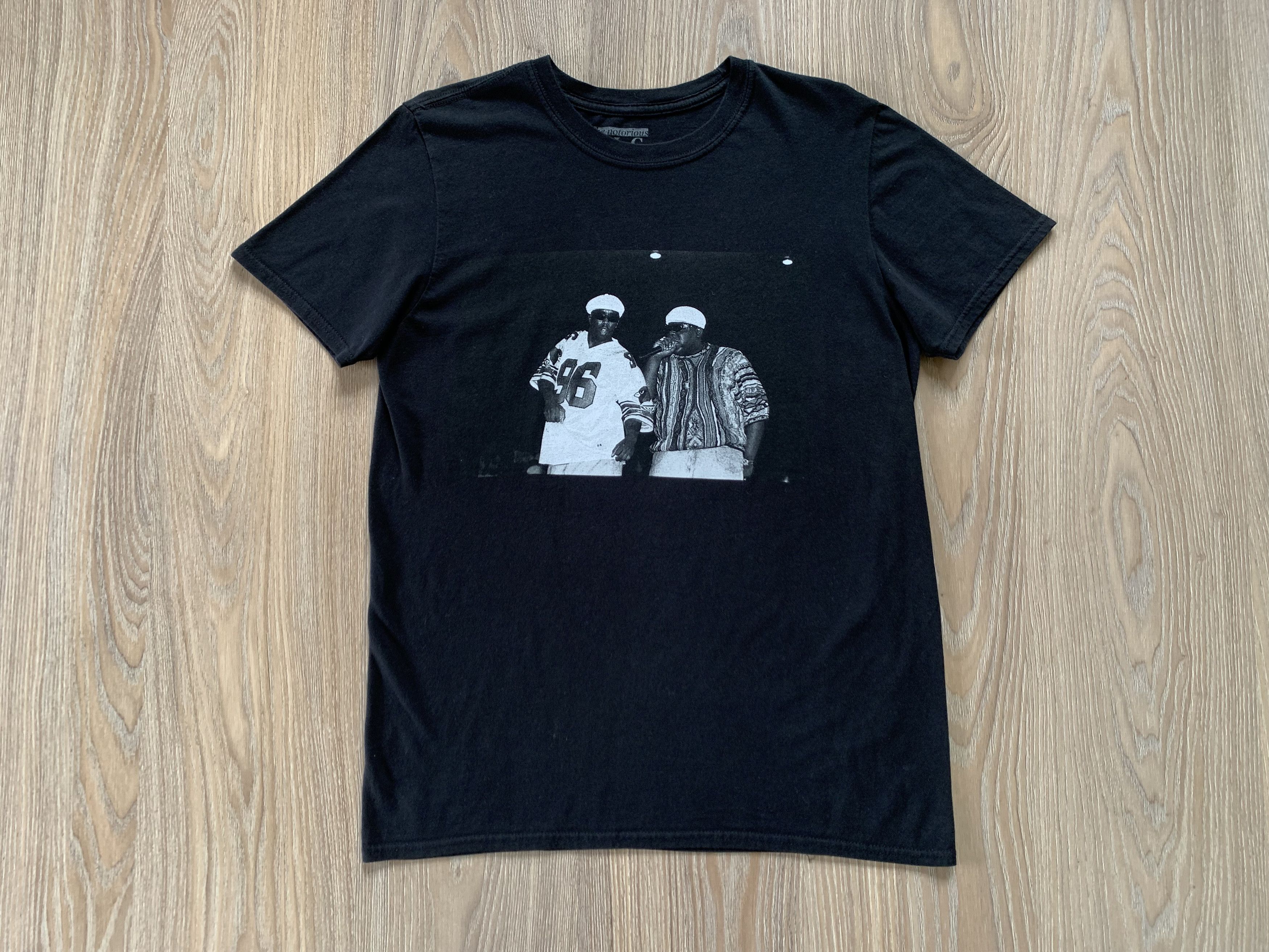 Rap Tees The Notorious Big Black Print T Shirt Size US S / EU 44-46 / 1 - 2 Thumbnail